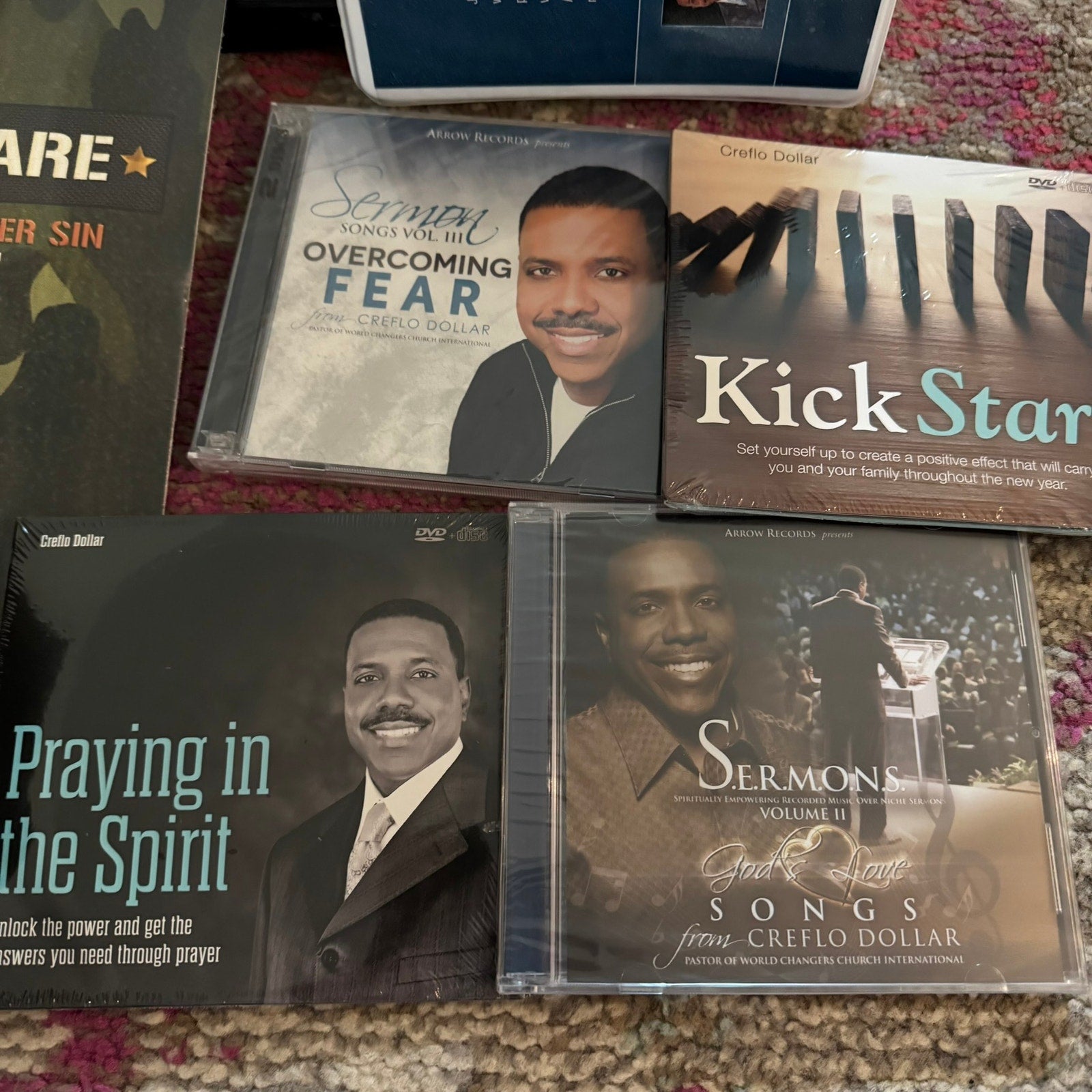 Creflo Dollar DVD CD Lot