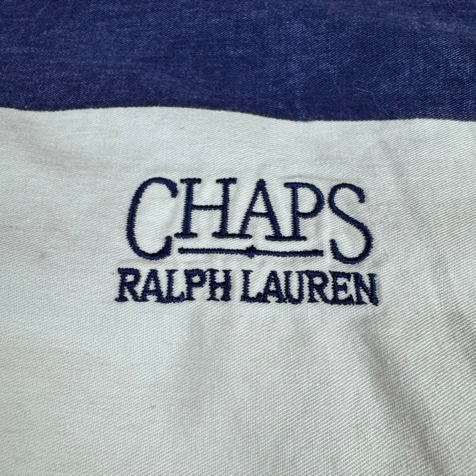 Vintage Chaps Ralph Lauren Striped Button Down - XL