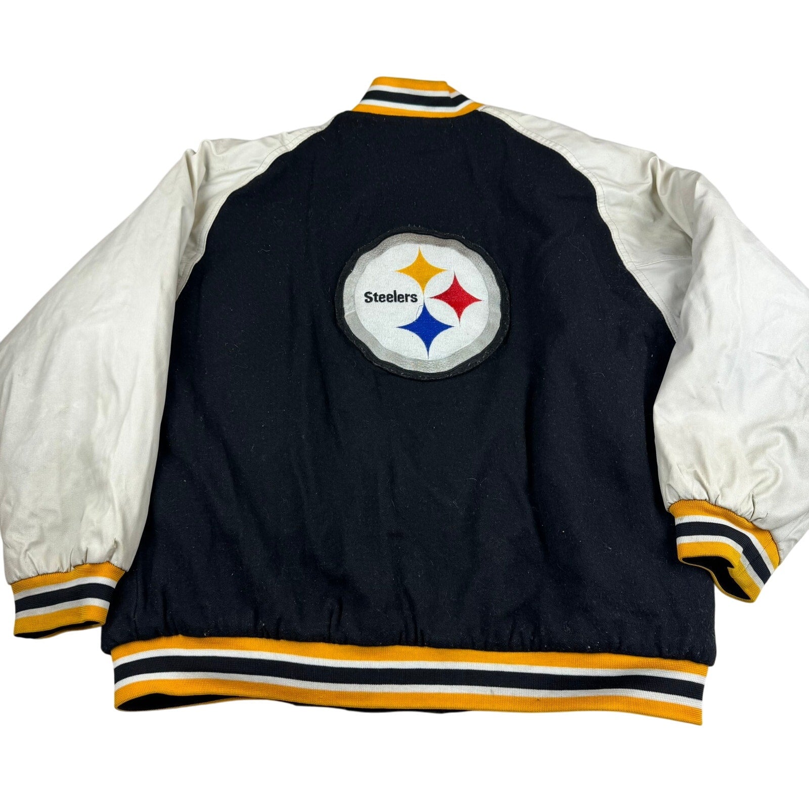 Vintage Reebok Pittsburgh Steelers Reversible Jacket