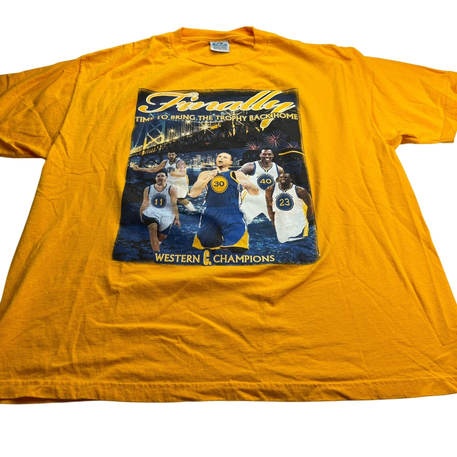 Golden State Warriors Champions T-Shirt - Size 2XL