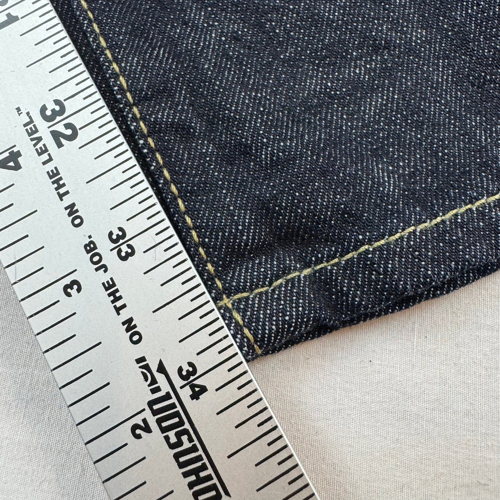 John Varvatos Bowery Straight Jeans Size 38