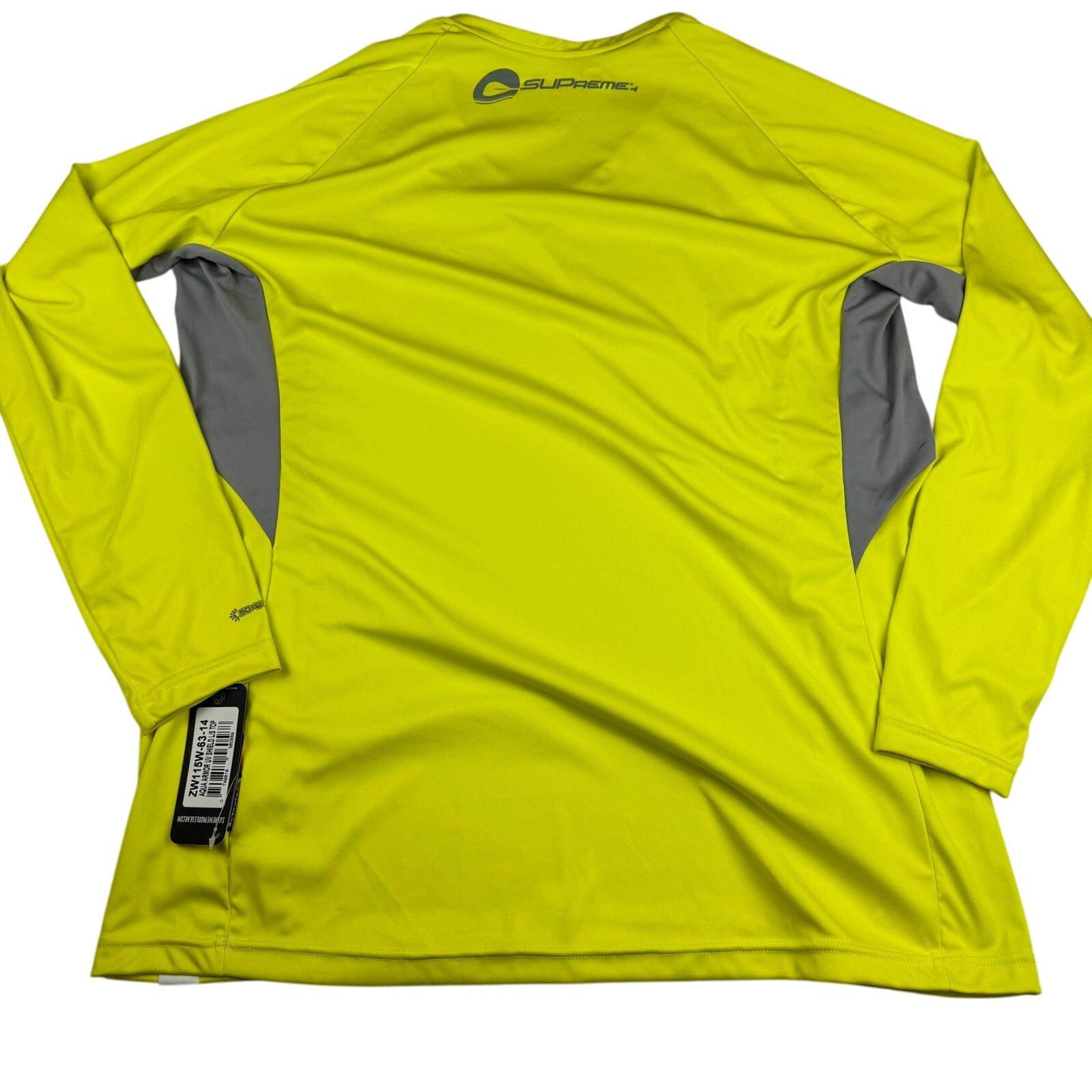 Women's Long Sleeve UV Swim Shirt Rash Guard NWT - Size 14