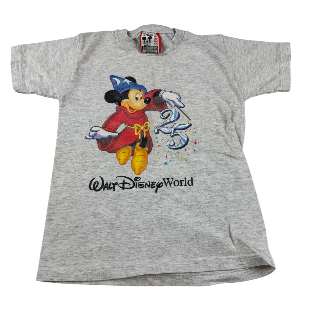 Vintage Mickey Mouse Walt Disney World T Shirt Kids