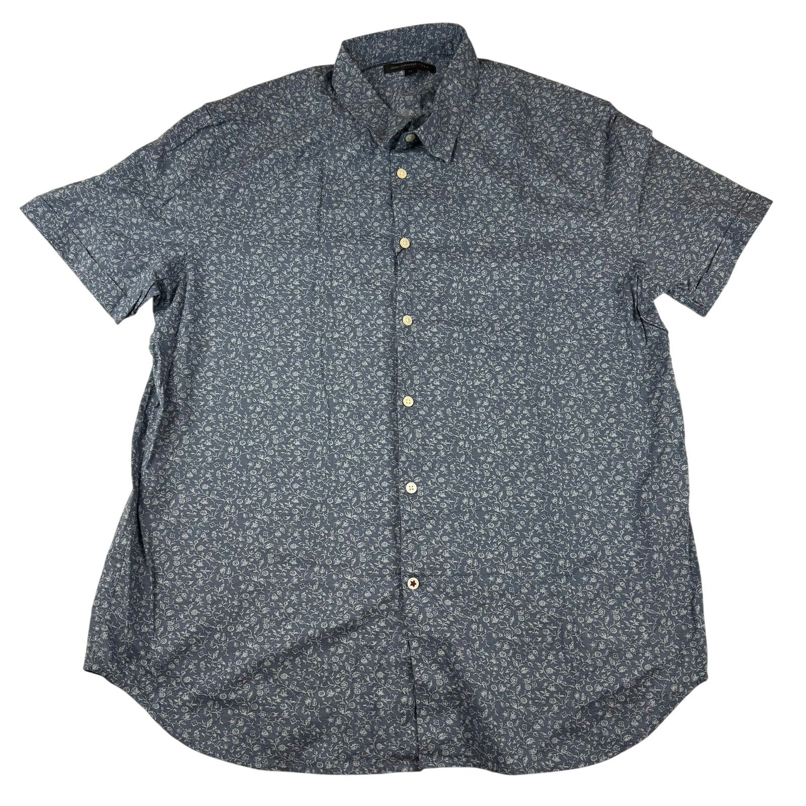 John Varvatos Short Sleeve Button Down Shirt - XL - NWT