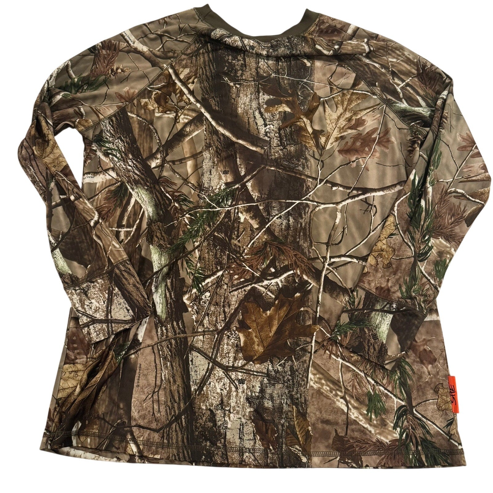SHE Outdoor Camouflage Base Layer Shirt - XXL - Great