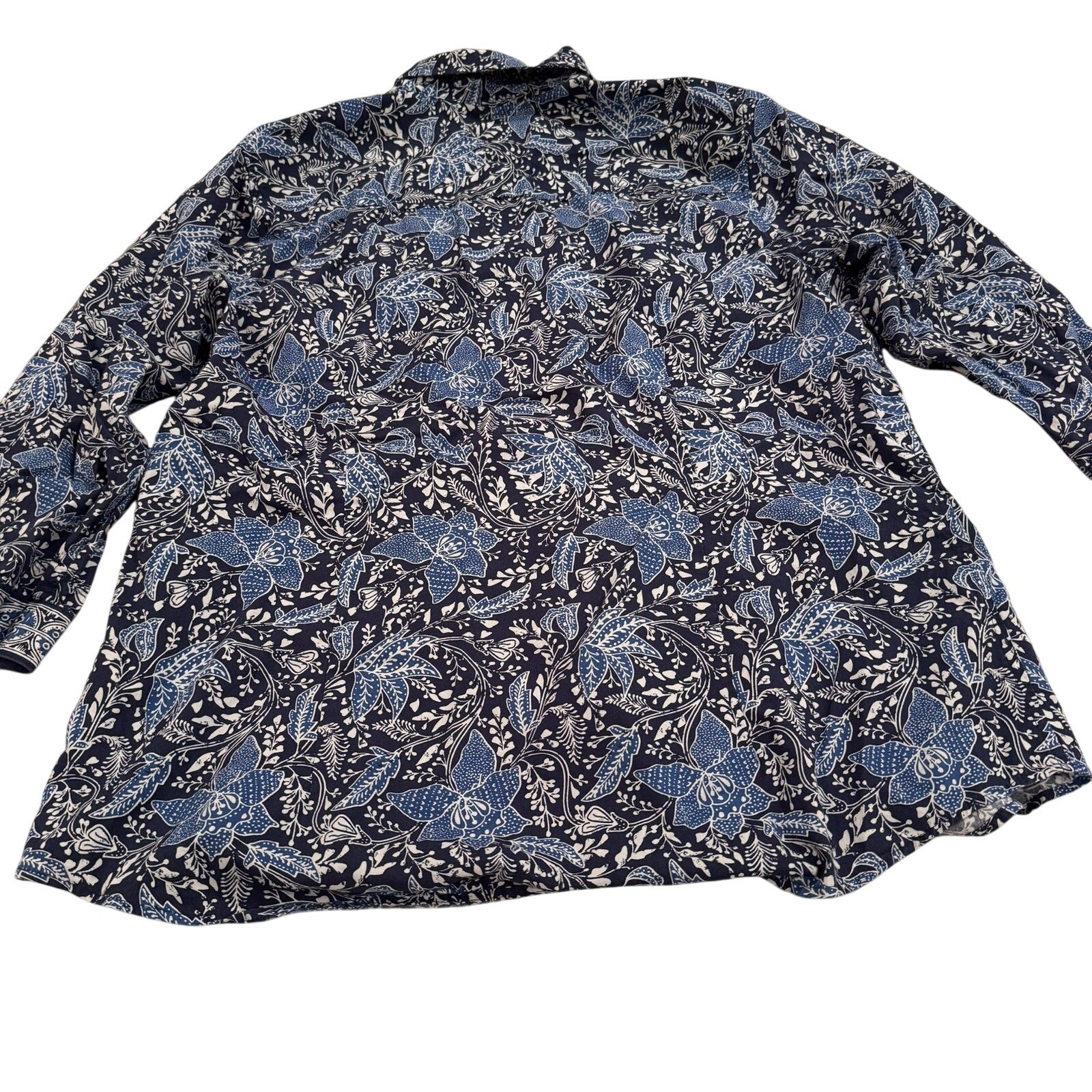 Orvis Button Up Floral Shirt