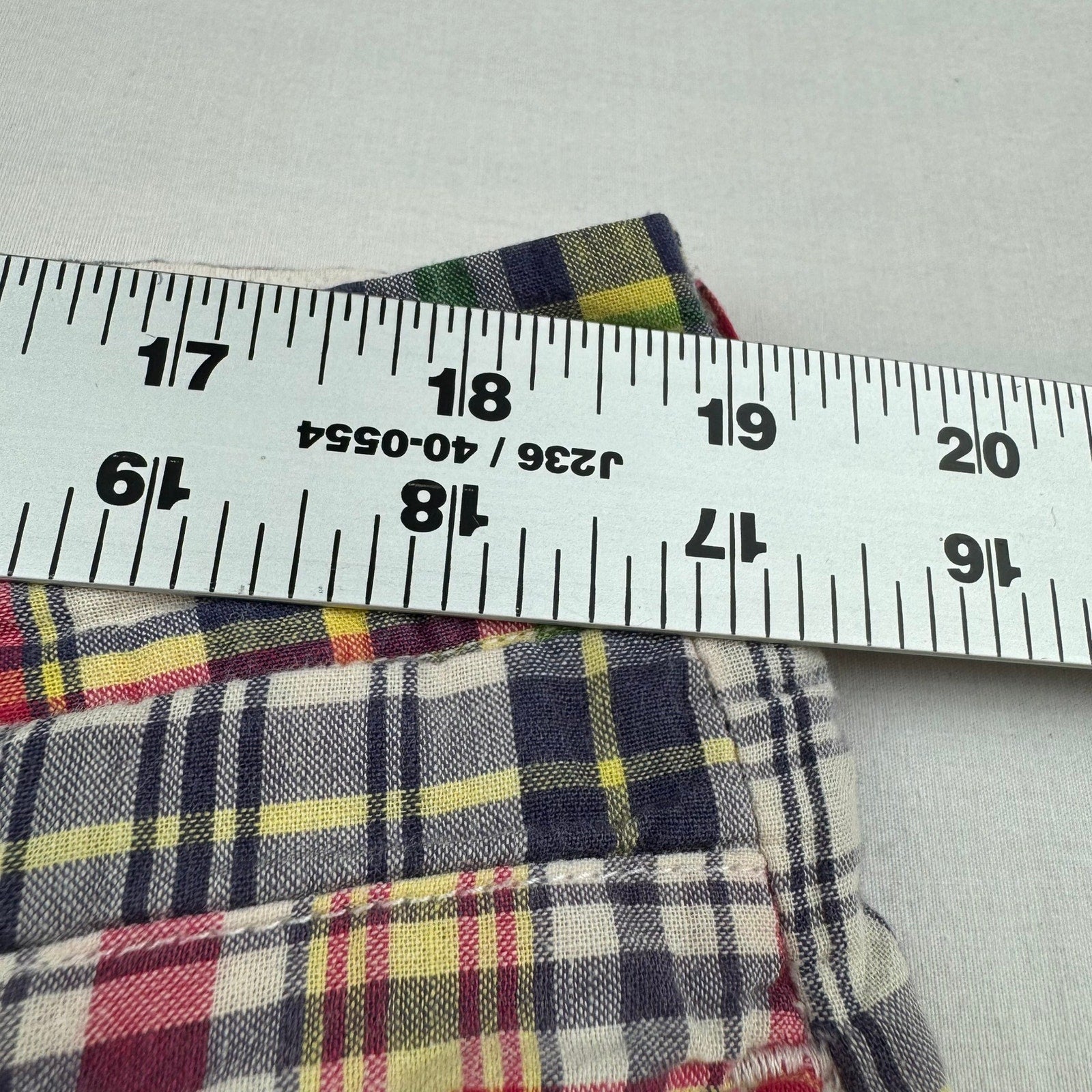 Vintage Polo Ralph Lauren Patchwork Madras Shorts - Size 40