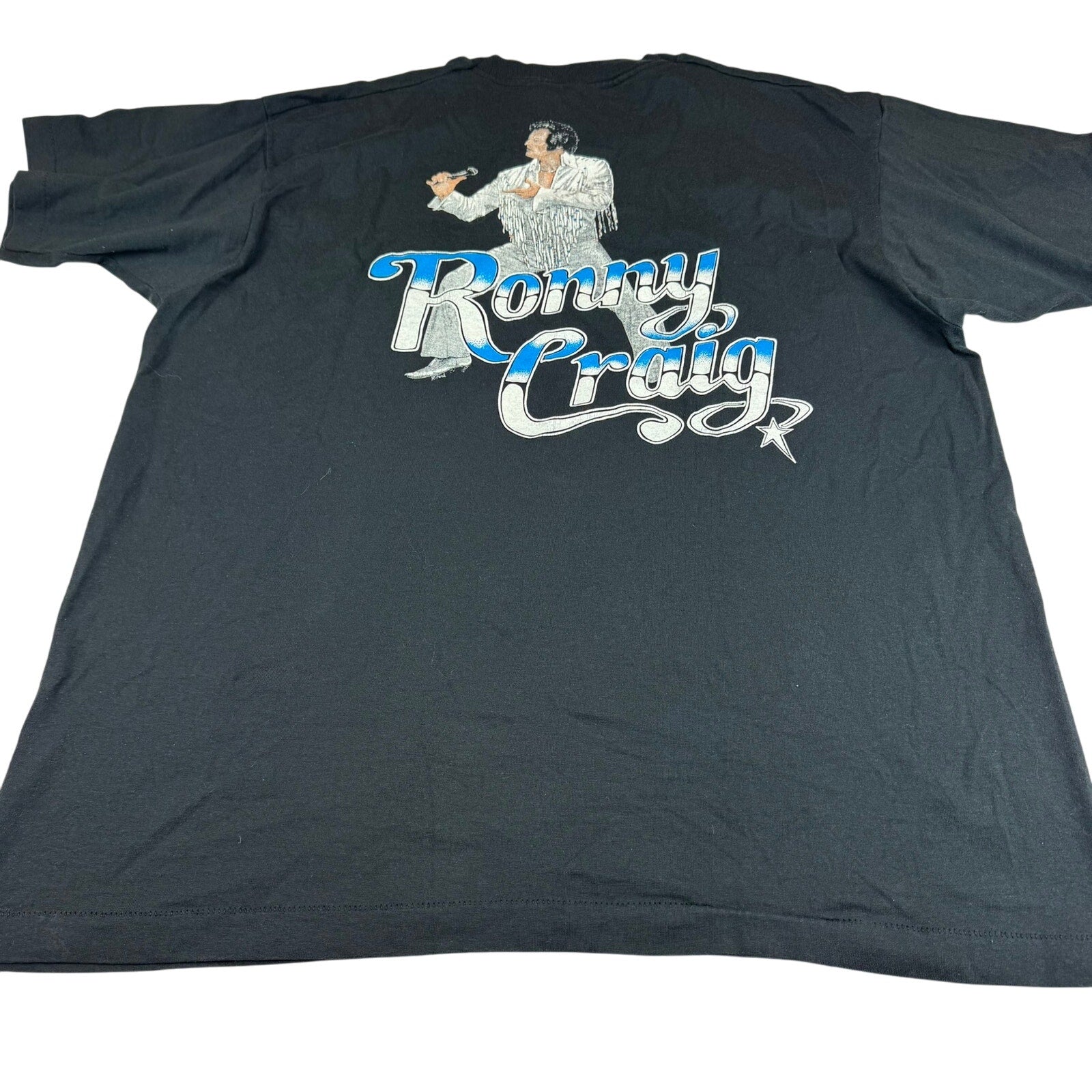Vintage Ronny Craig Elvis Impersonator T-Shirt XL