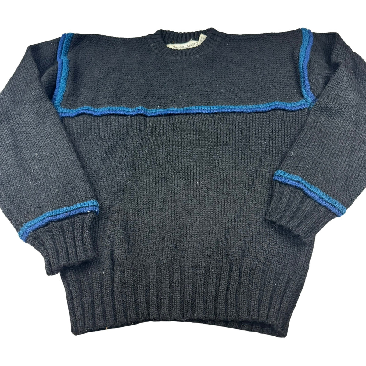 Vintage YSL Wool Crewneck Sweater - Size Medium