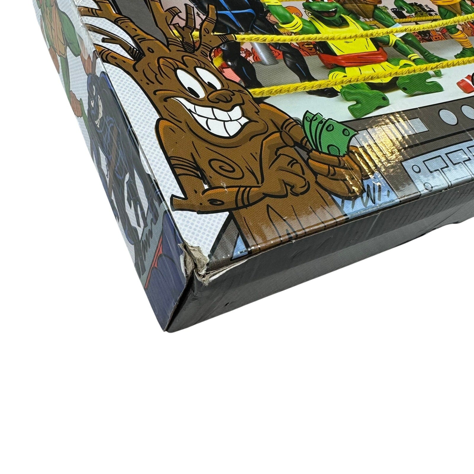 NECA TMNT Stump Wrestling Set - New In Box!