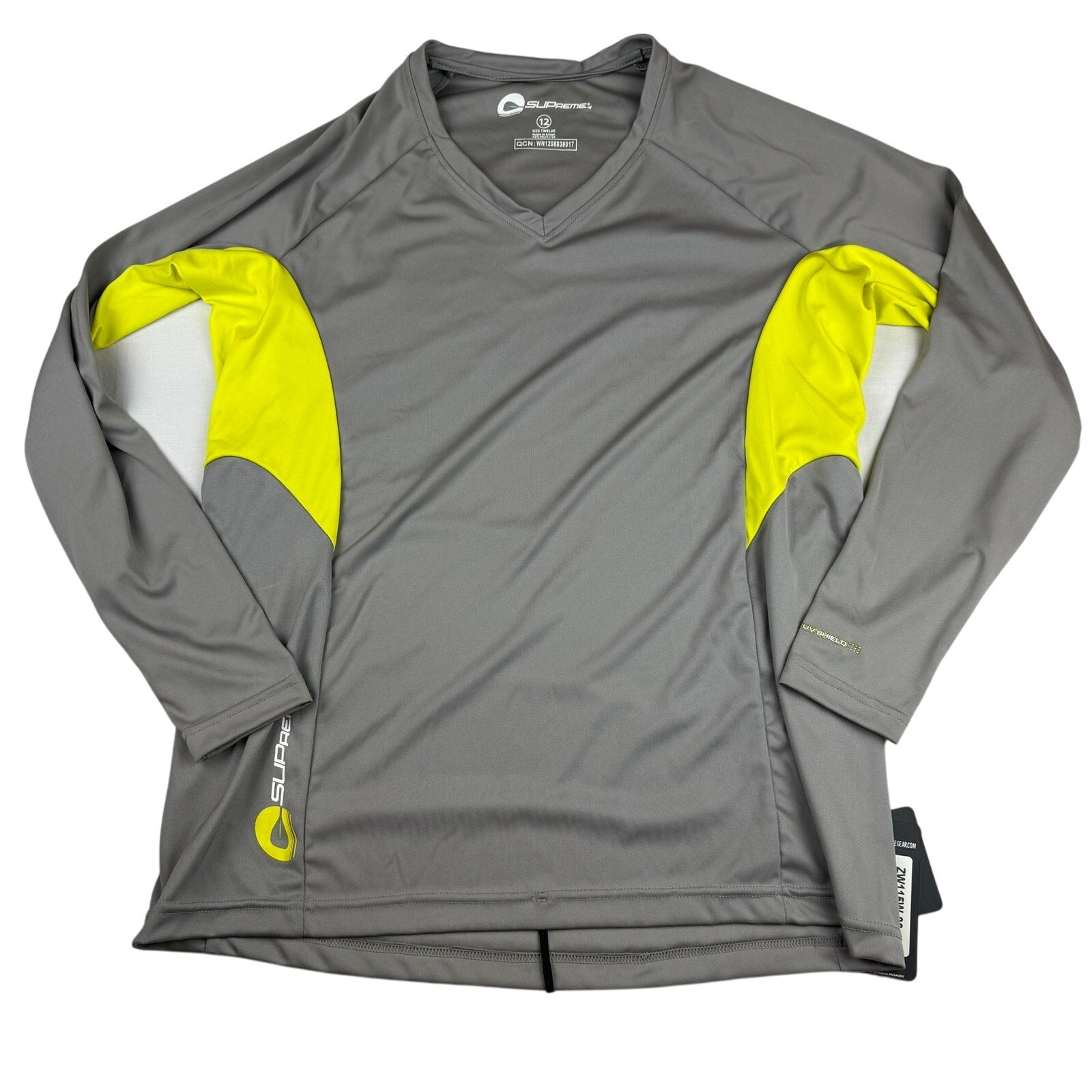 Women's XL Long Sleeve UV Swim Shirt Rash Guard NWT