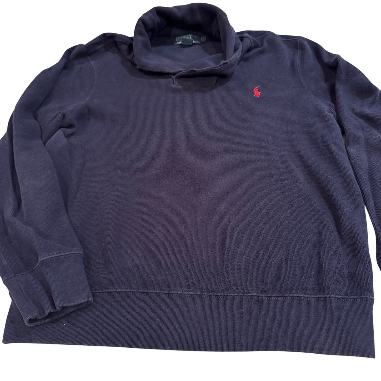 Vintage Polo Ralph Lauren Blue Turtleneck - Size Large