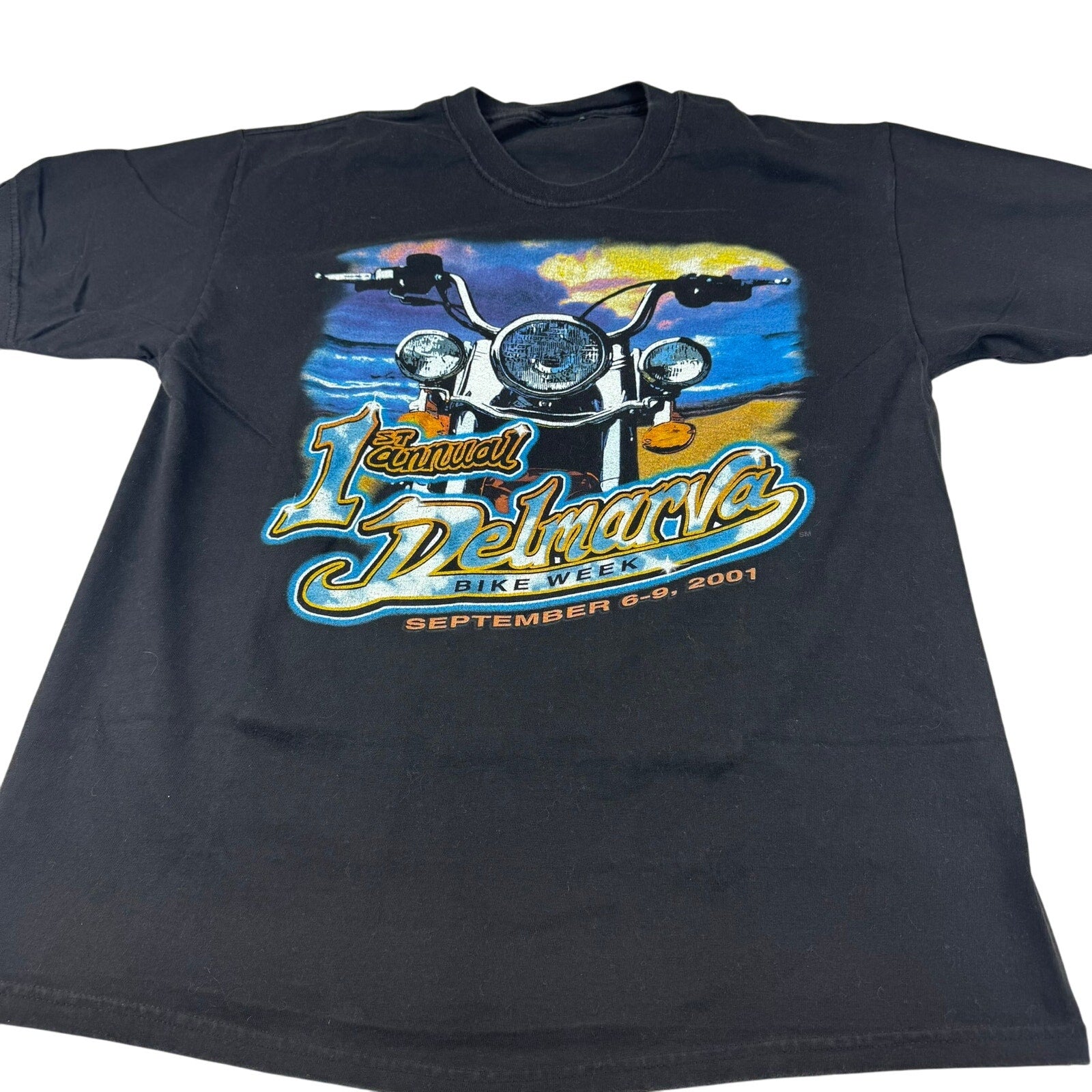 Vintage Y2K Harley Davidson Delmarva T-Shirt - 2001