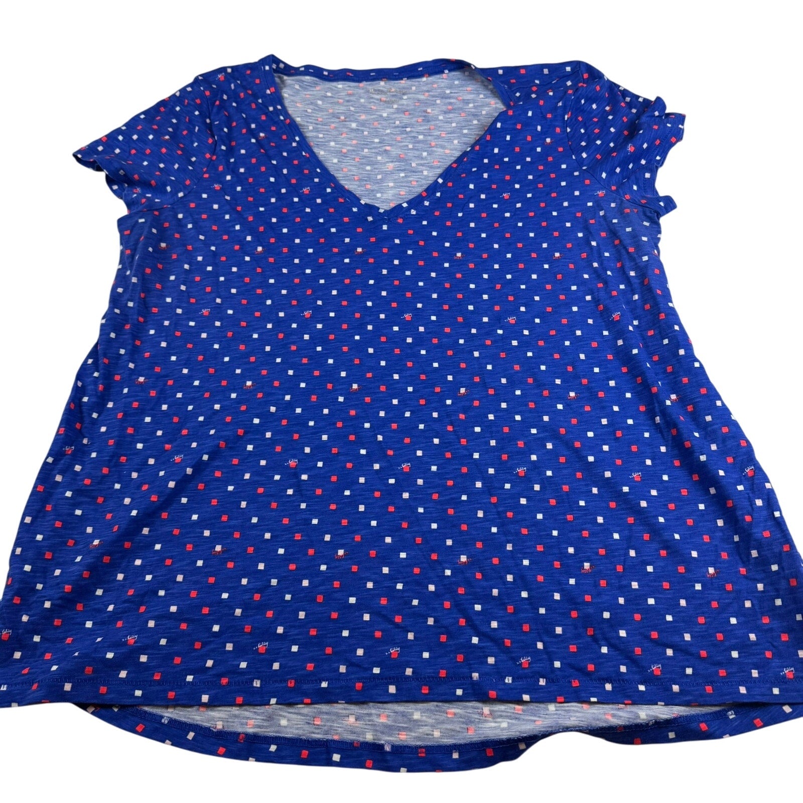 Lilly Pulitzer Etta V-Neck T-Shirt - Size Large