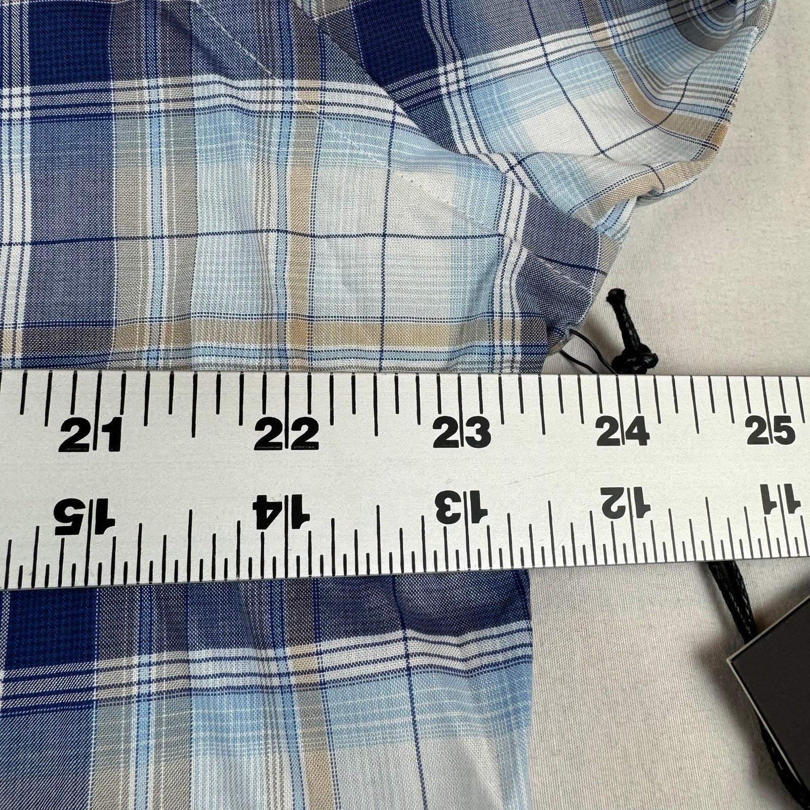 Maker and Company Plaid Button-Down Shirt - Size Large