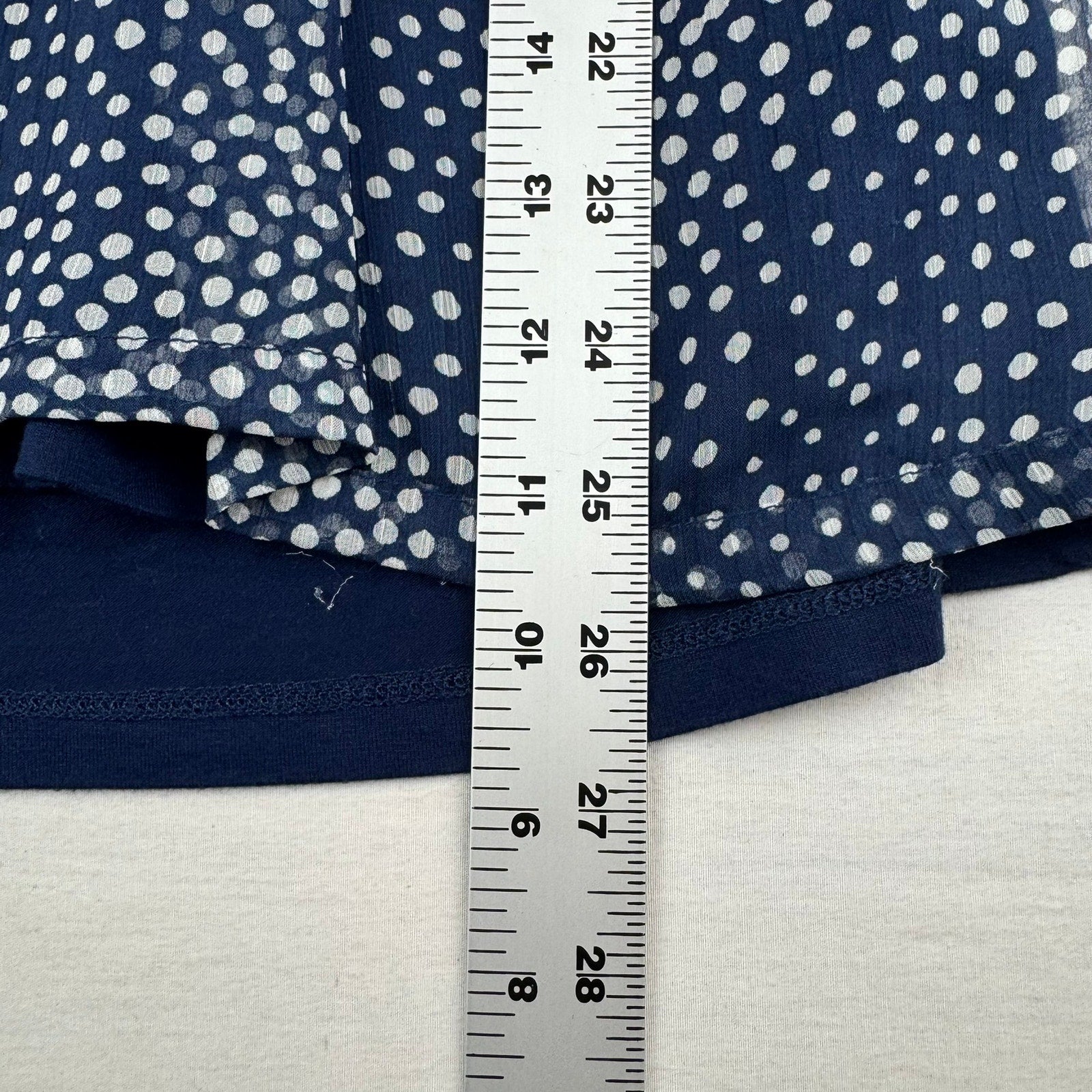 Boden Aubrey Jersey Chiffon Blouse Top - Size 10 - Excellent