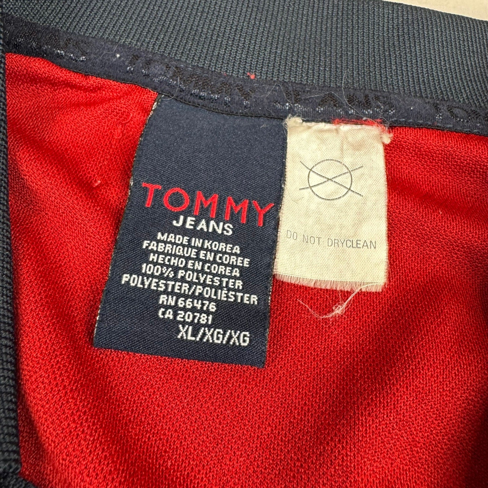 Vintage Tommy Jeans Hilfiger Polo Shirt - Size XL