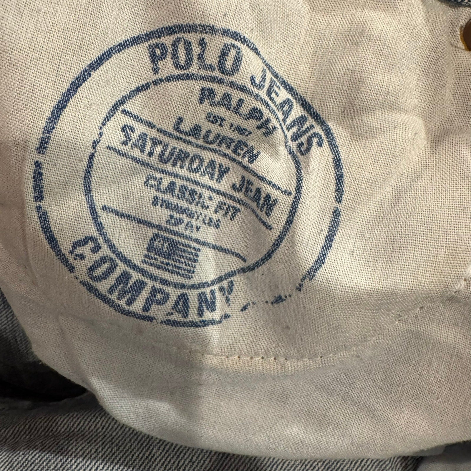 Vintage Polo Ralph Lauren Saturday Jeans