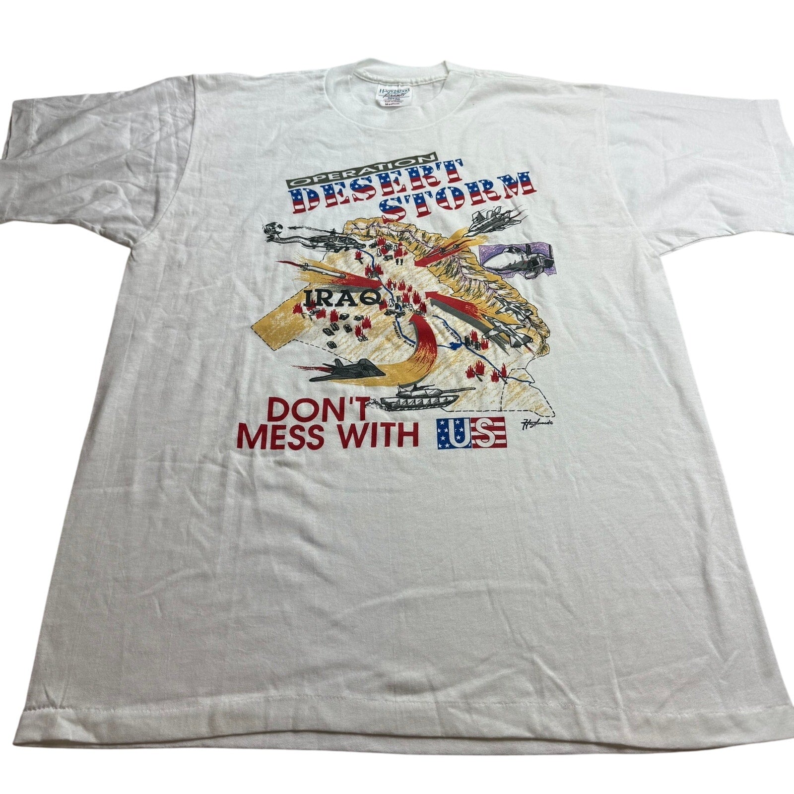 Vintage Desert Storm T-Shirt Size Medium