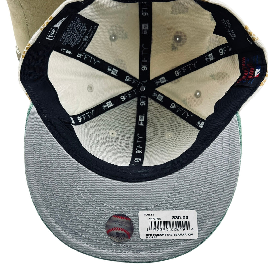 Seattle Mariners Pineapple Snapback Hat - Good Condition!