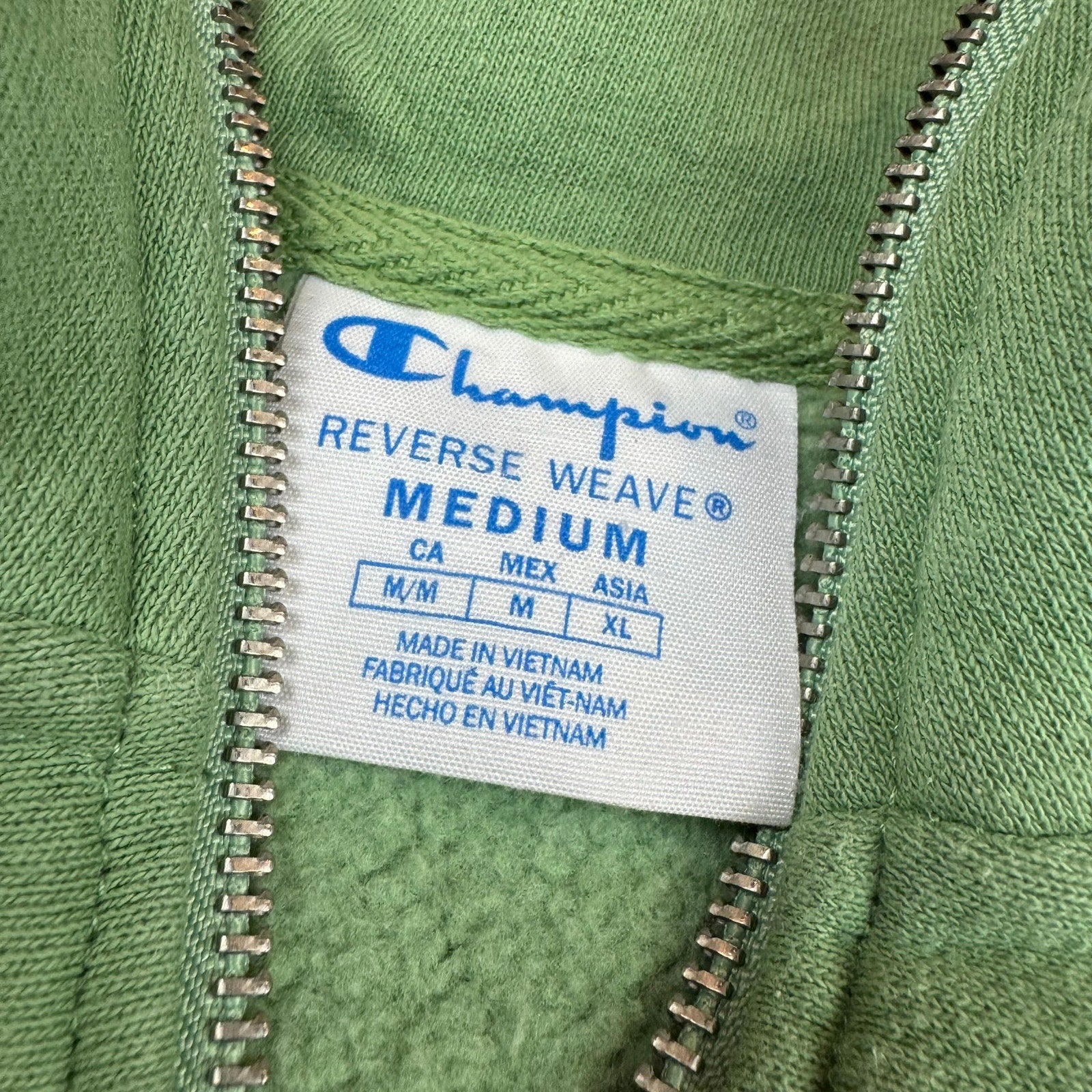 Champion Reverse Weave 1/4 Zip Sweatshirt - Size Medium
