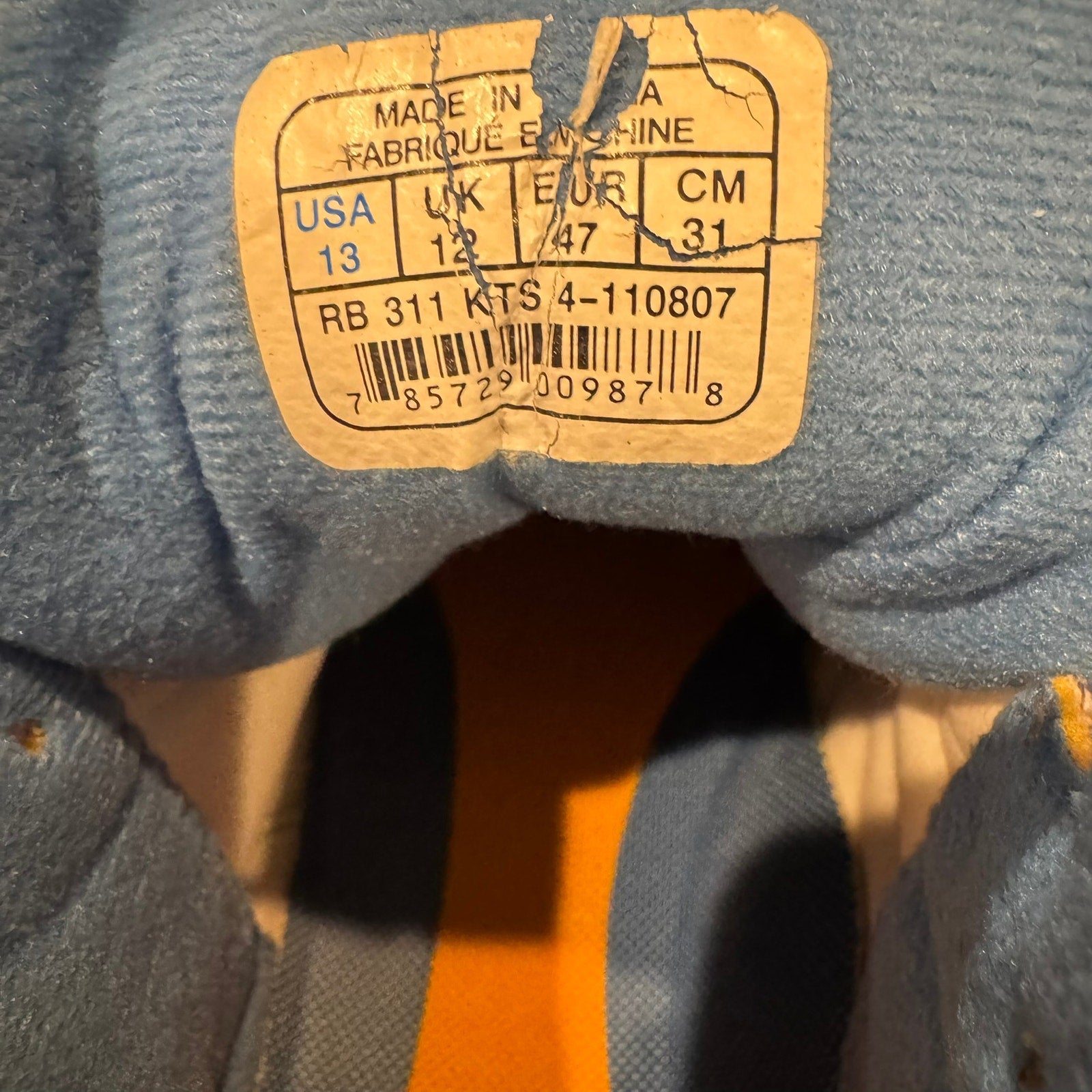 Vintage Minneapolois Lakers D'Funkd Reebok Shoes