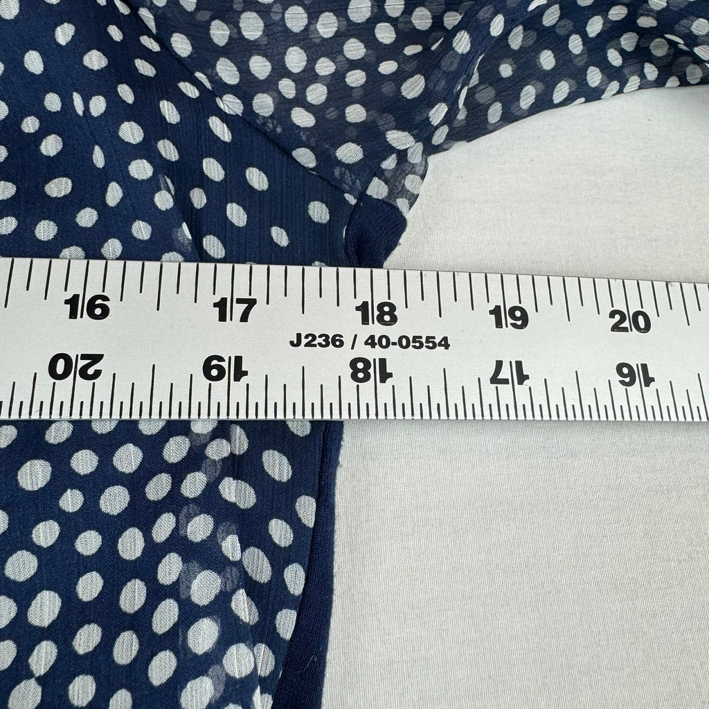 Boden Aubrey Jersey Chiffon Blouse Top - Size 10 - Excellent