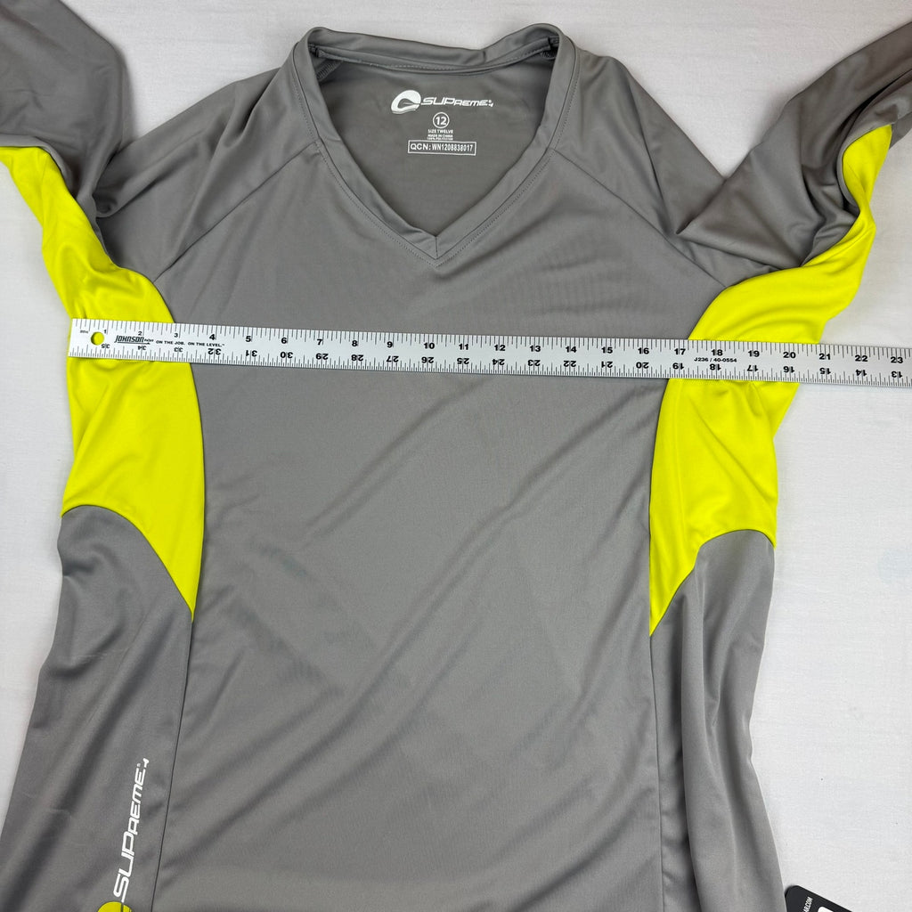 Women's XL Long Sleeve UV Swim Shirt Rash Guard NWT