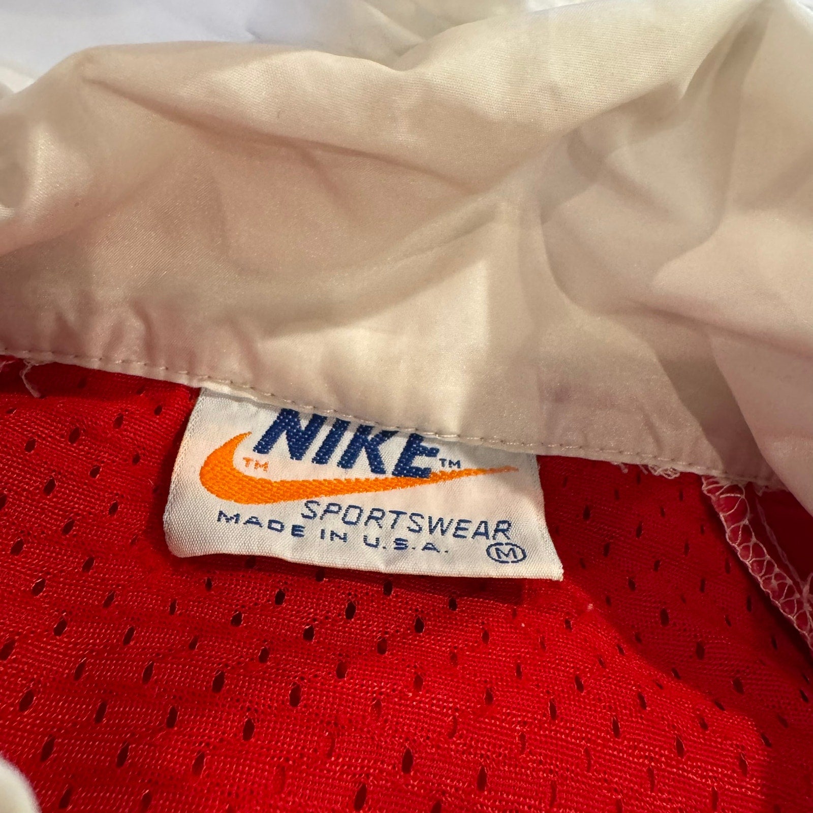Vintage 70s/80s Nike Windbreaker Jacket - Size Medium - USA Made
