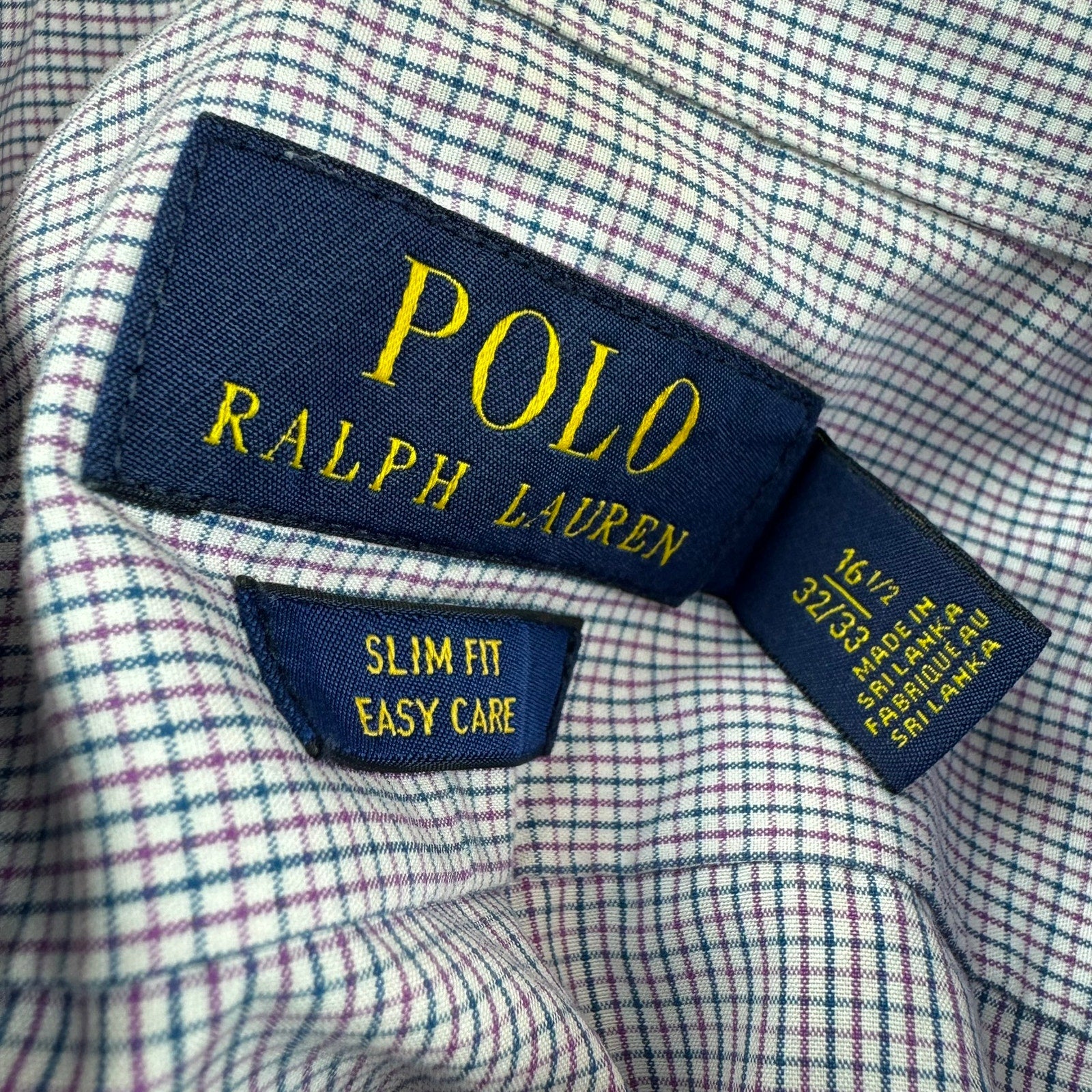 Polo Ralph Lauren Slim Fit Button Down - 16.5 32/33