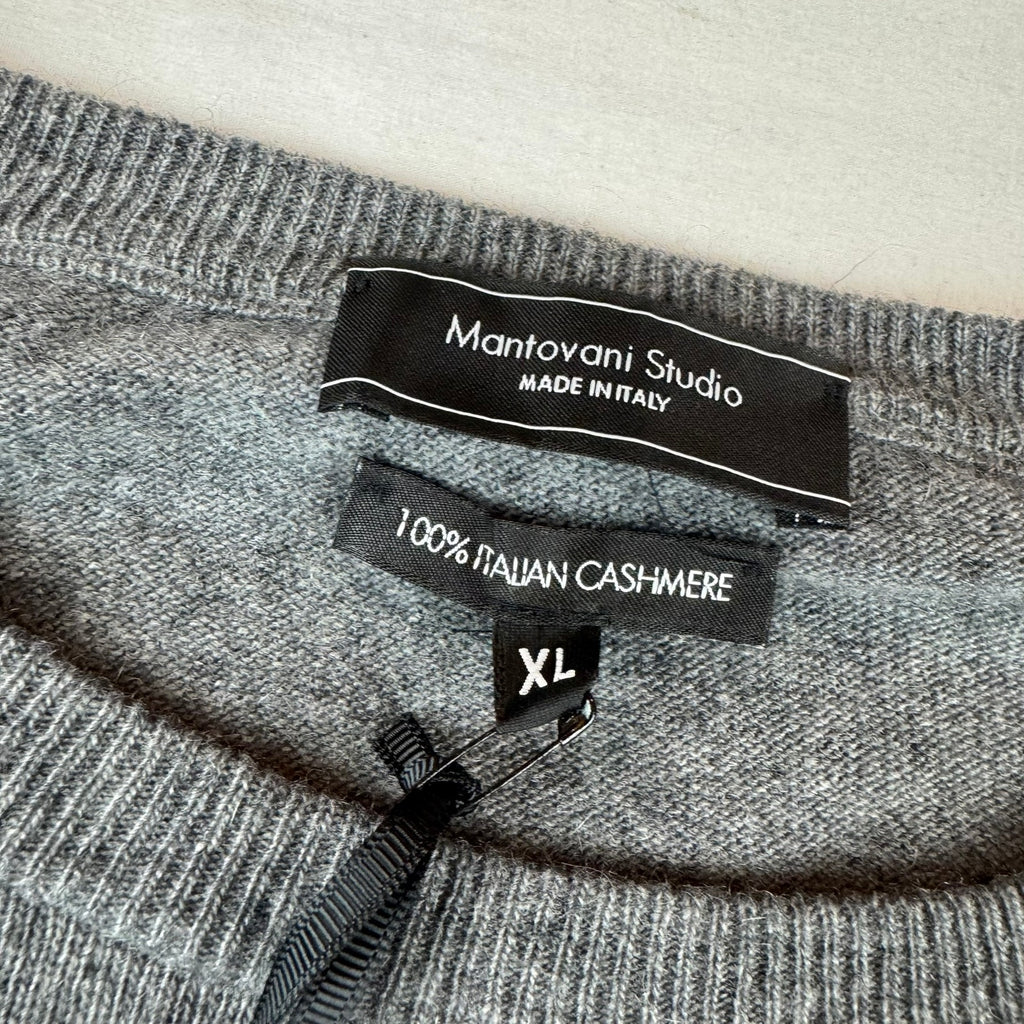Mantovani Studio Italian Cashmere Sweater - Size XL