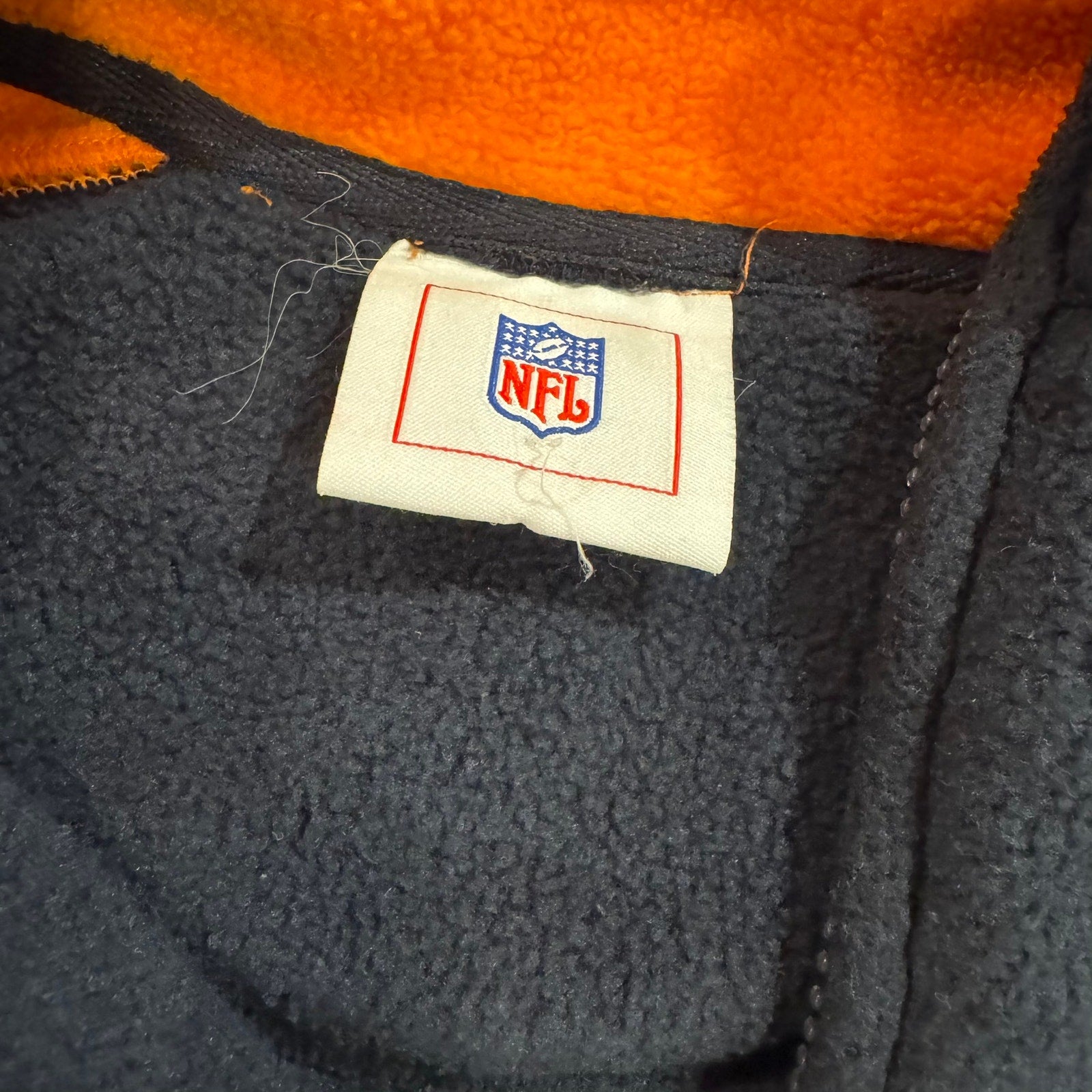 Vintage Chicago Bears 1/4 Zip Pullover (Size Unknown)