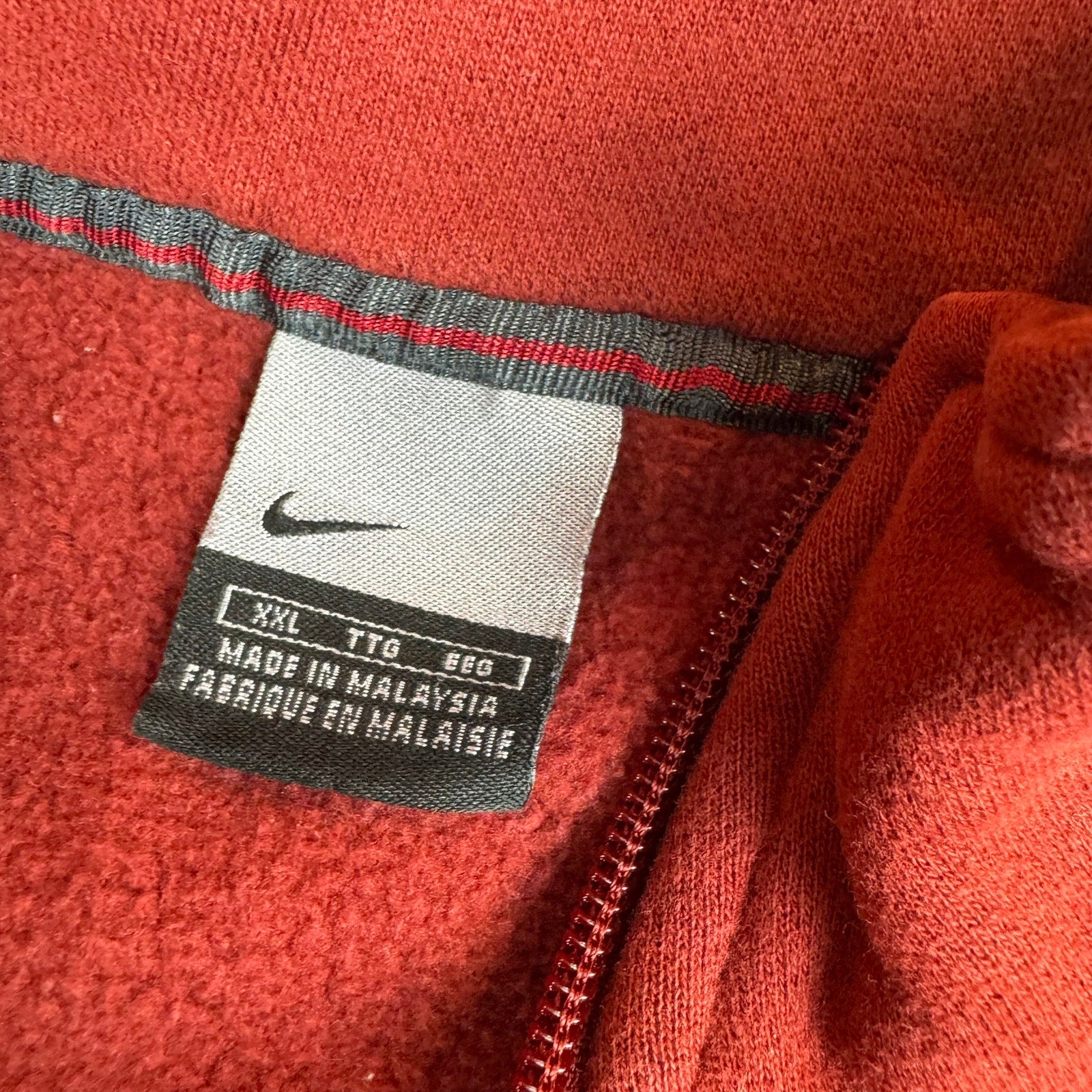 Vintage Y2K Nike Quarter Zip Sweatshirt - Size XXL