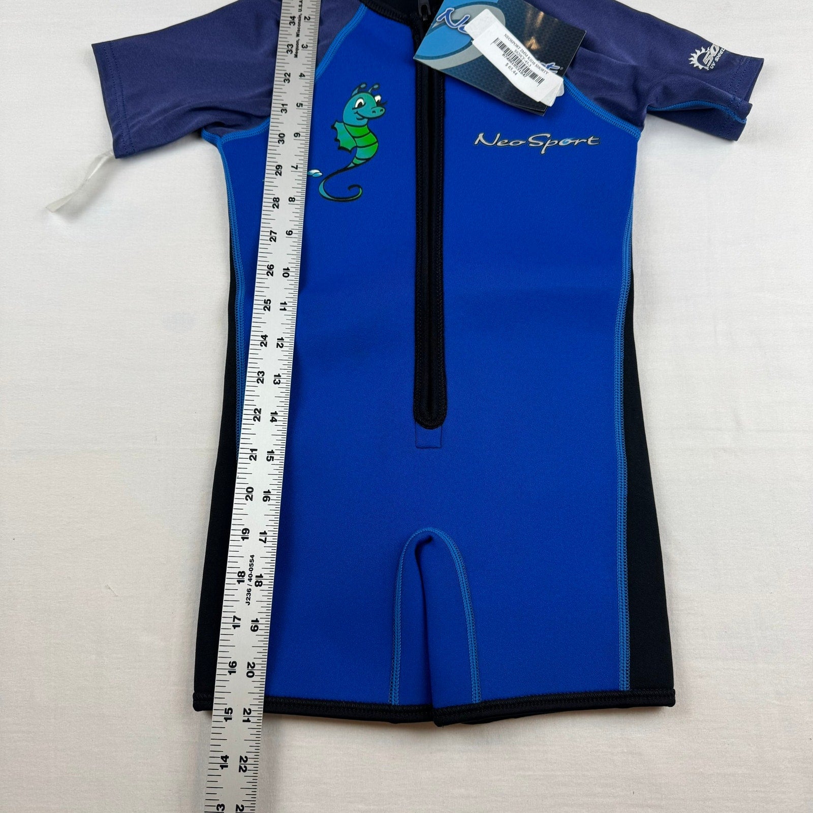 Neosport Kids 2MM Wetsuit Shorty - Size 3 - New