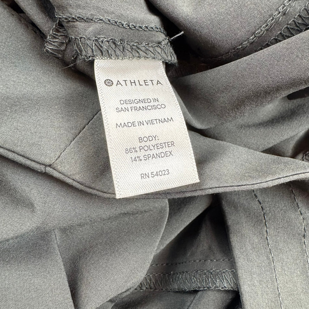 Athleta Gray Wide Leg Jumpsuit Romper - Size 4