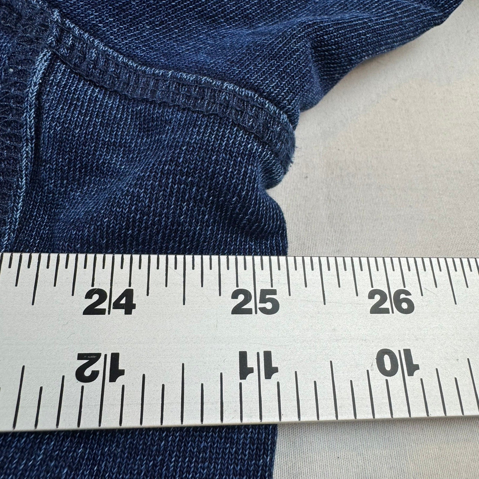 True Religion Men's Indigo Fleece Blazer - Size 3XL