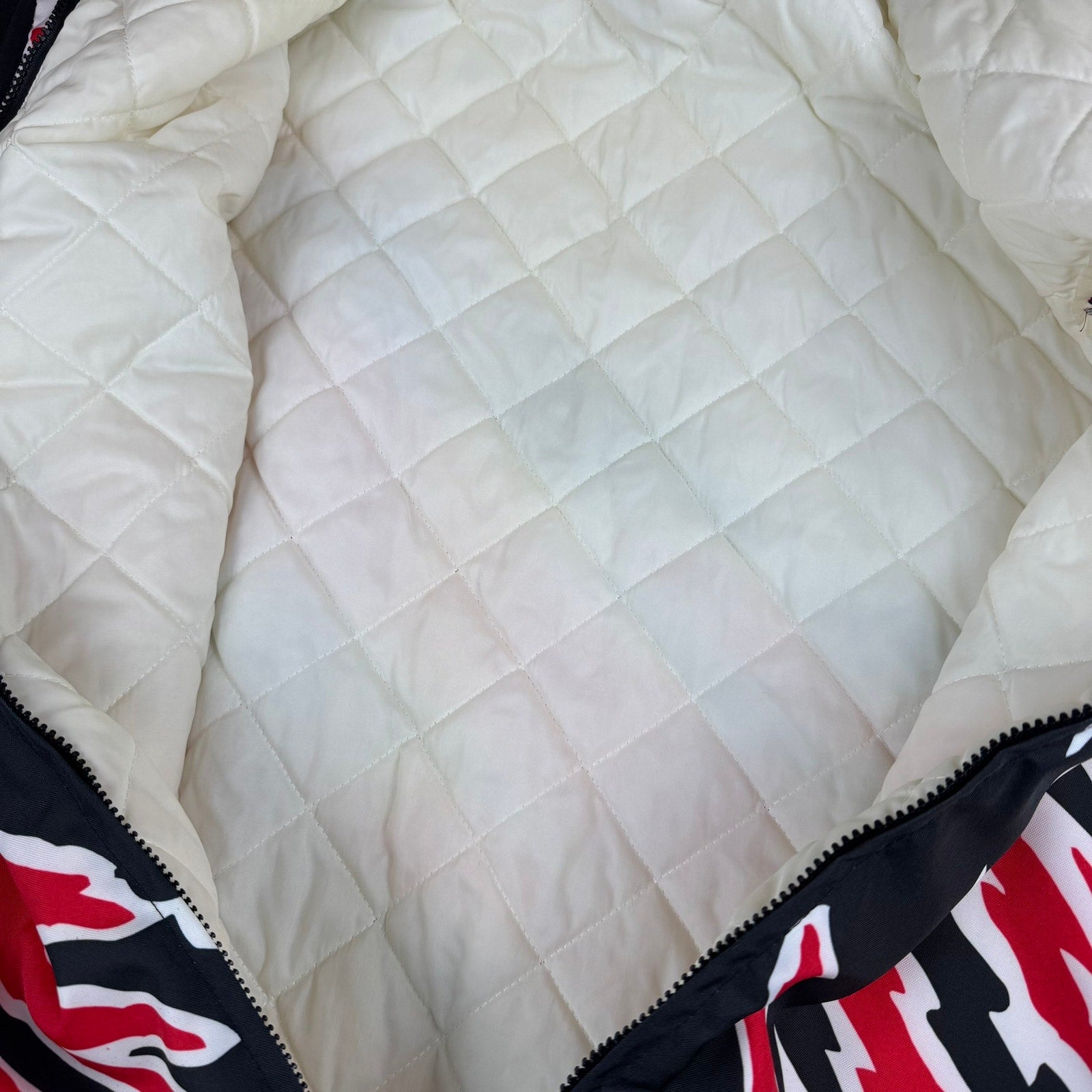 Vintage DARE Bomber Jacket Full Zip Quilted Lining