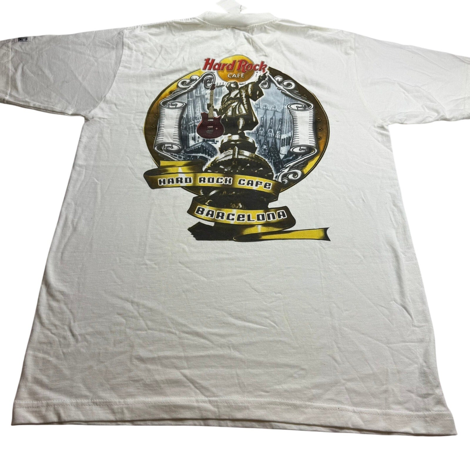 Hard Rock Cafe Barcelona T Shirt - Size Medium