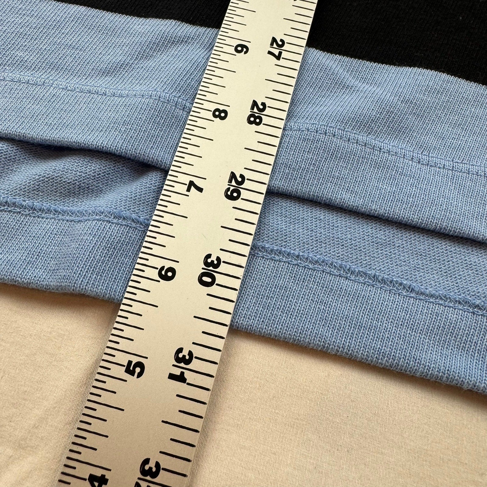 T by Alexander Wang Striped T-Shirt - Size Large