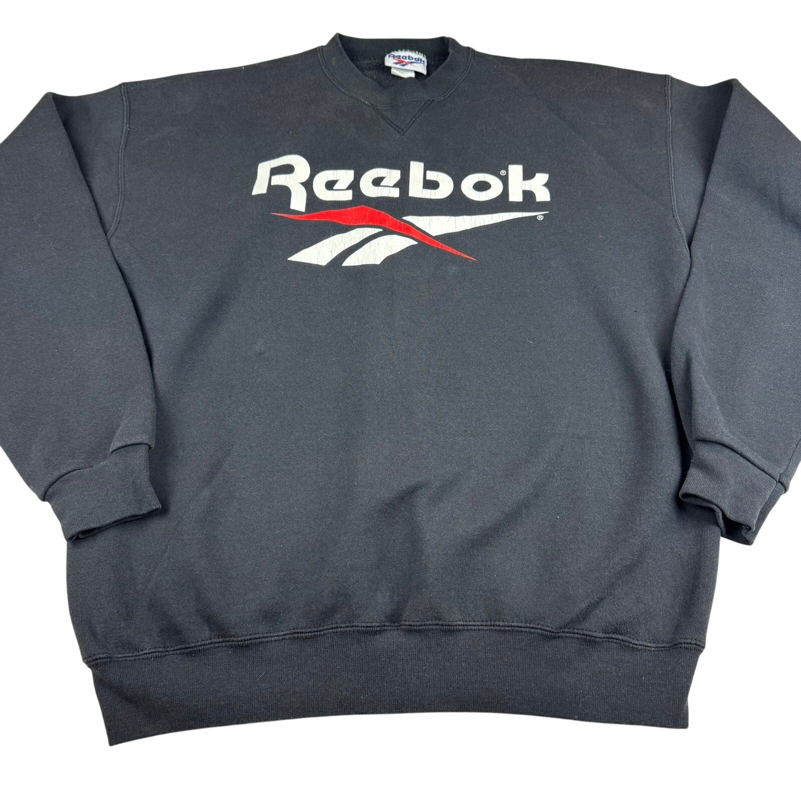 Vintage Reebok 80s Crewneck Sweatshirt - Size Large