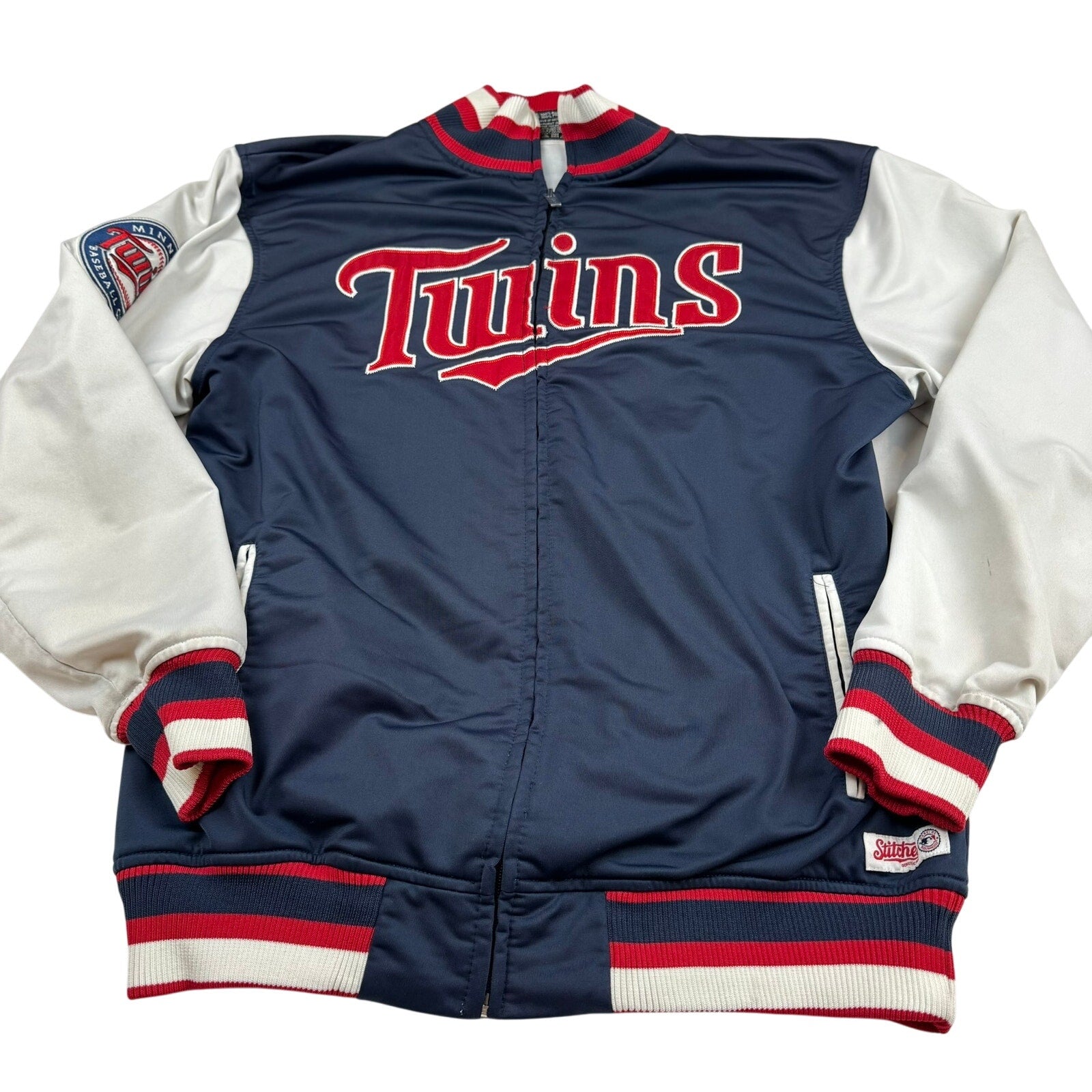 Vintage Minnesota Twins Stitches Varsity Jacket - Size Medium