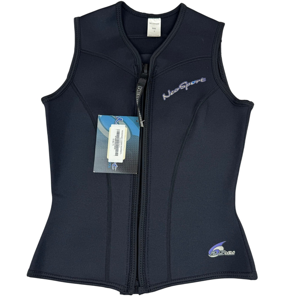 Neosport 2.5 MM Neoprene Wetsuit Vest - Size 4