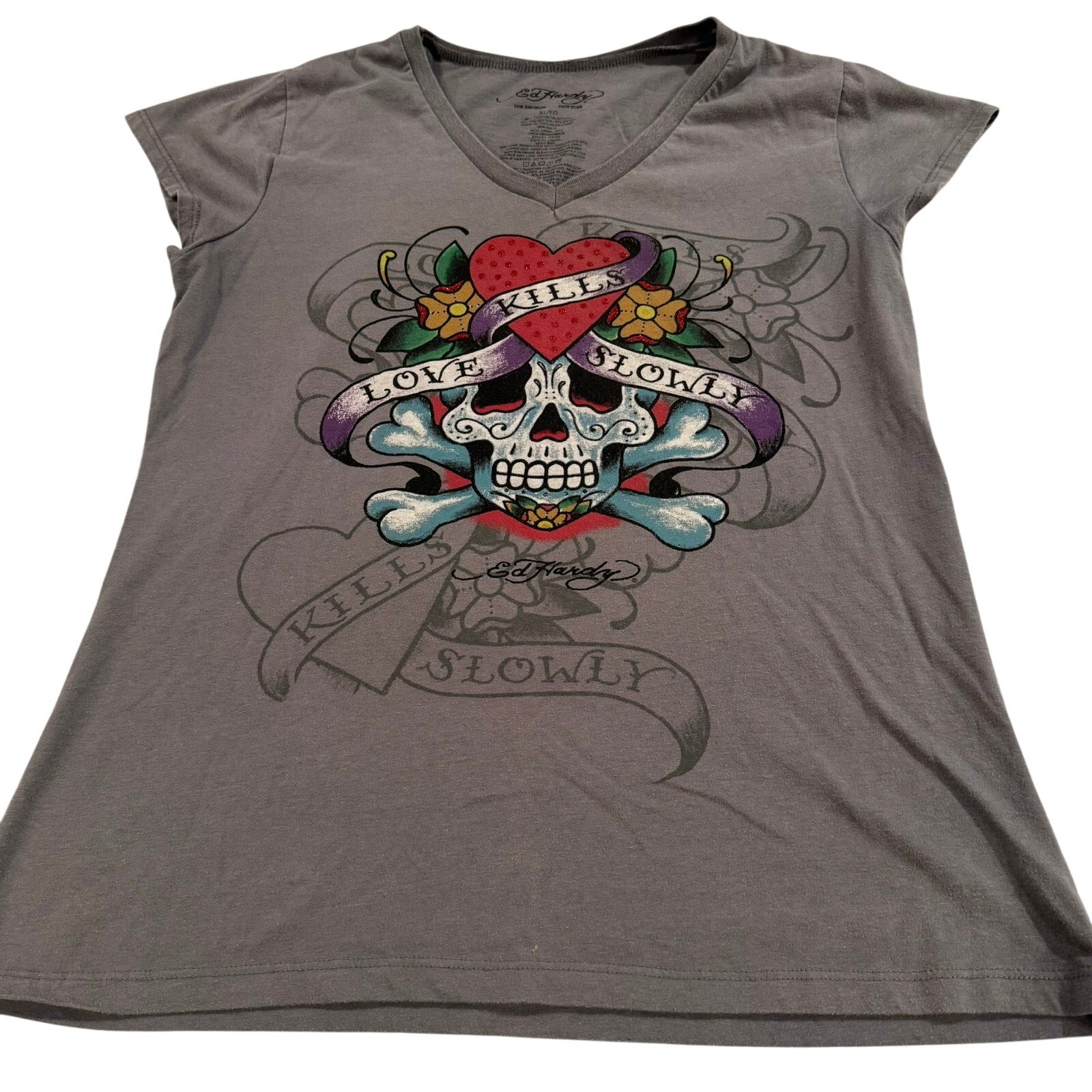 Kids Y2K Ed Hardy T Shirt