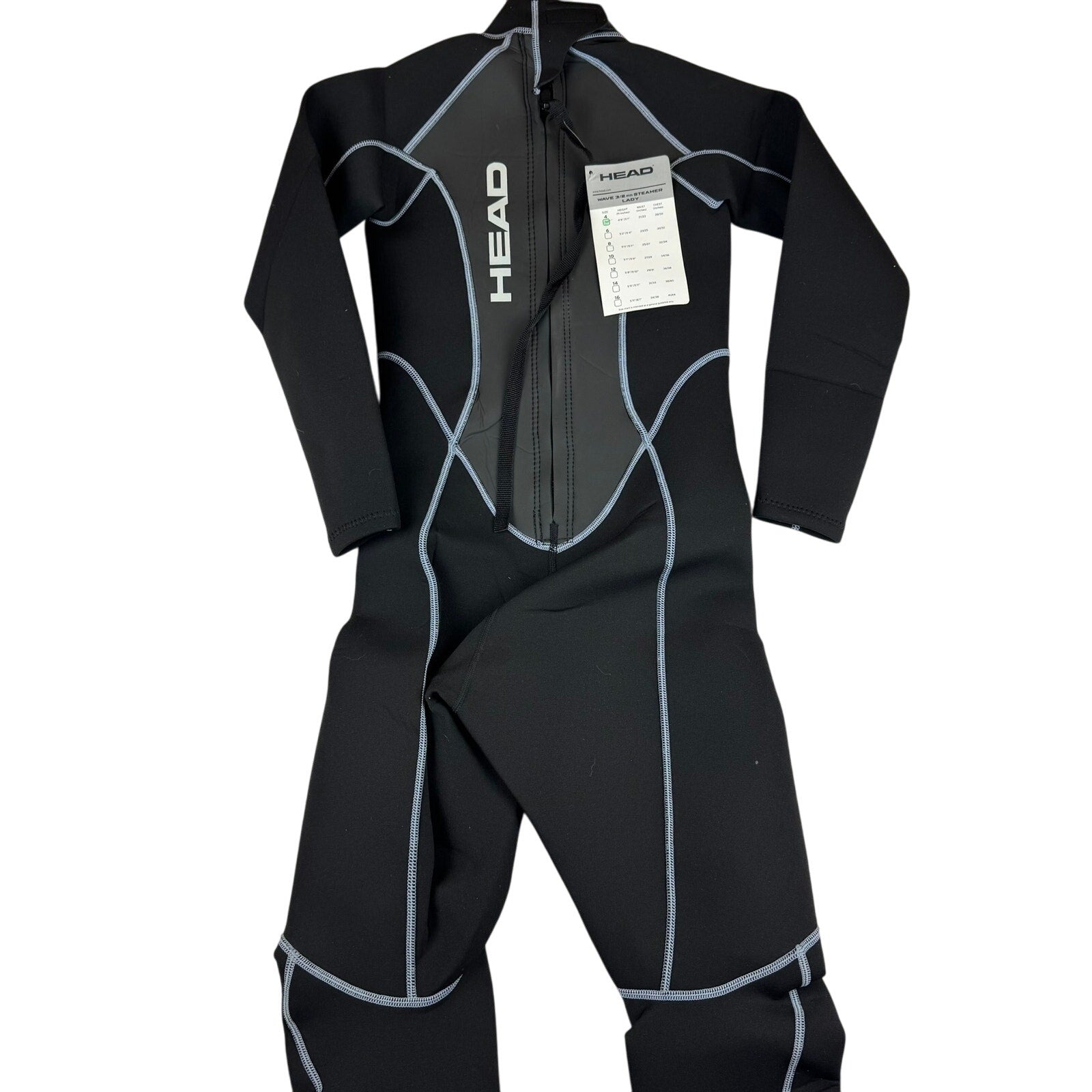 Head Wave 3/2 MM Steamer Lady Wetsuit - Size 4 - New