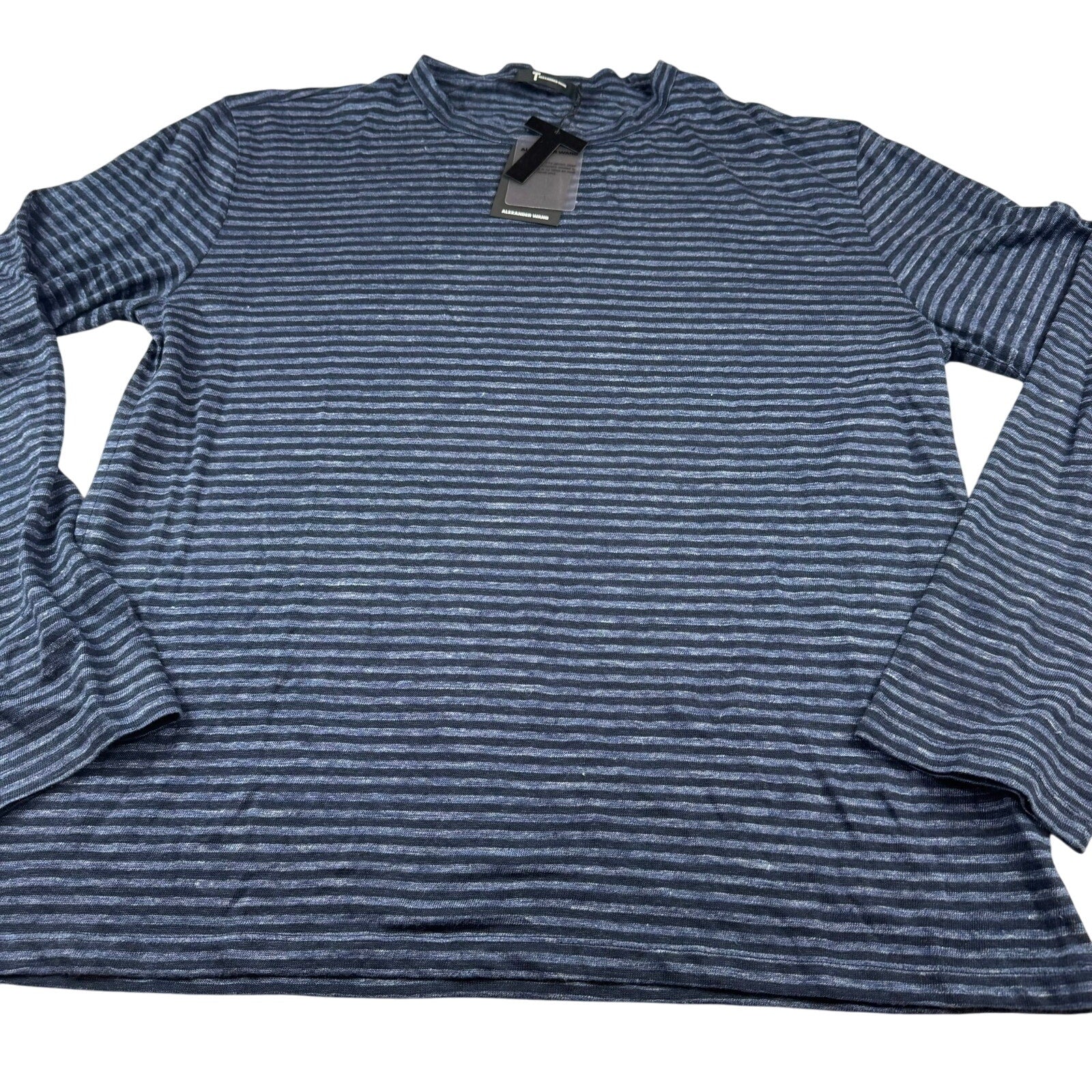 T by Alexander Wang Striped Long Sleeve Top - Medium