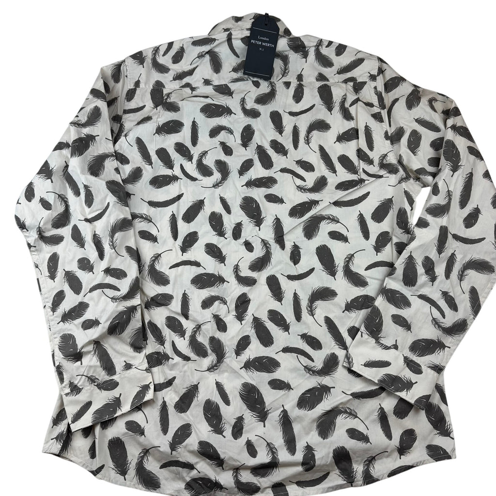 Peter Werth London Paisley Print Button Down Shirt - XL