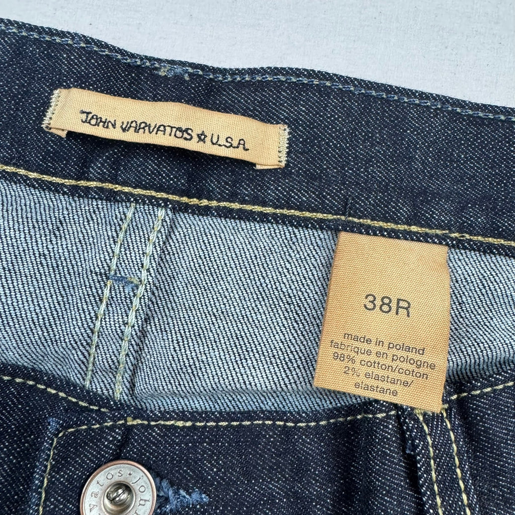 John Varvatos Bowery Straight Jeans Size 38