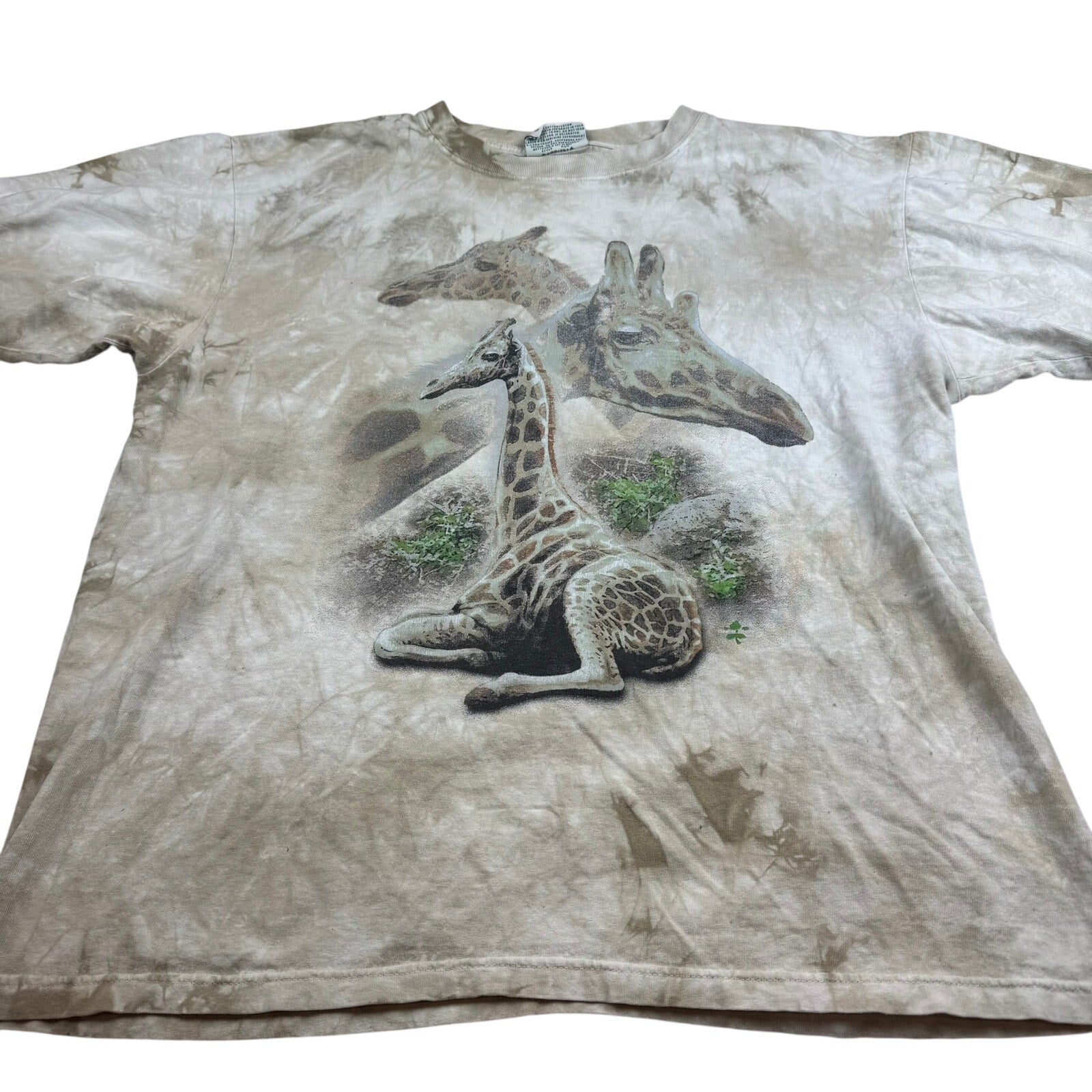 Vintage Giraffe T Shirt - Size Large