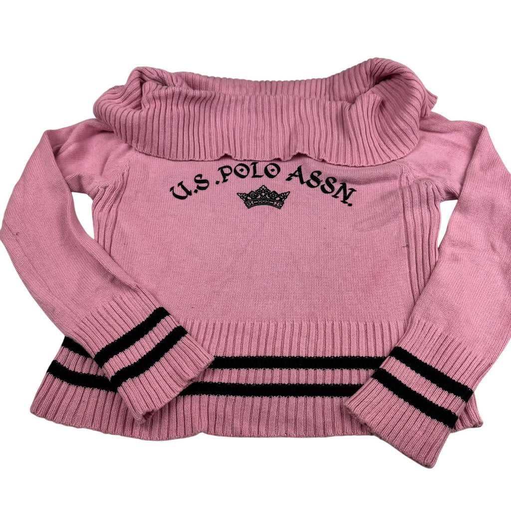 Vintage Y2K U.S. Polo Assn Turtleneck Sweater - Large