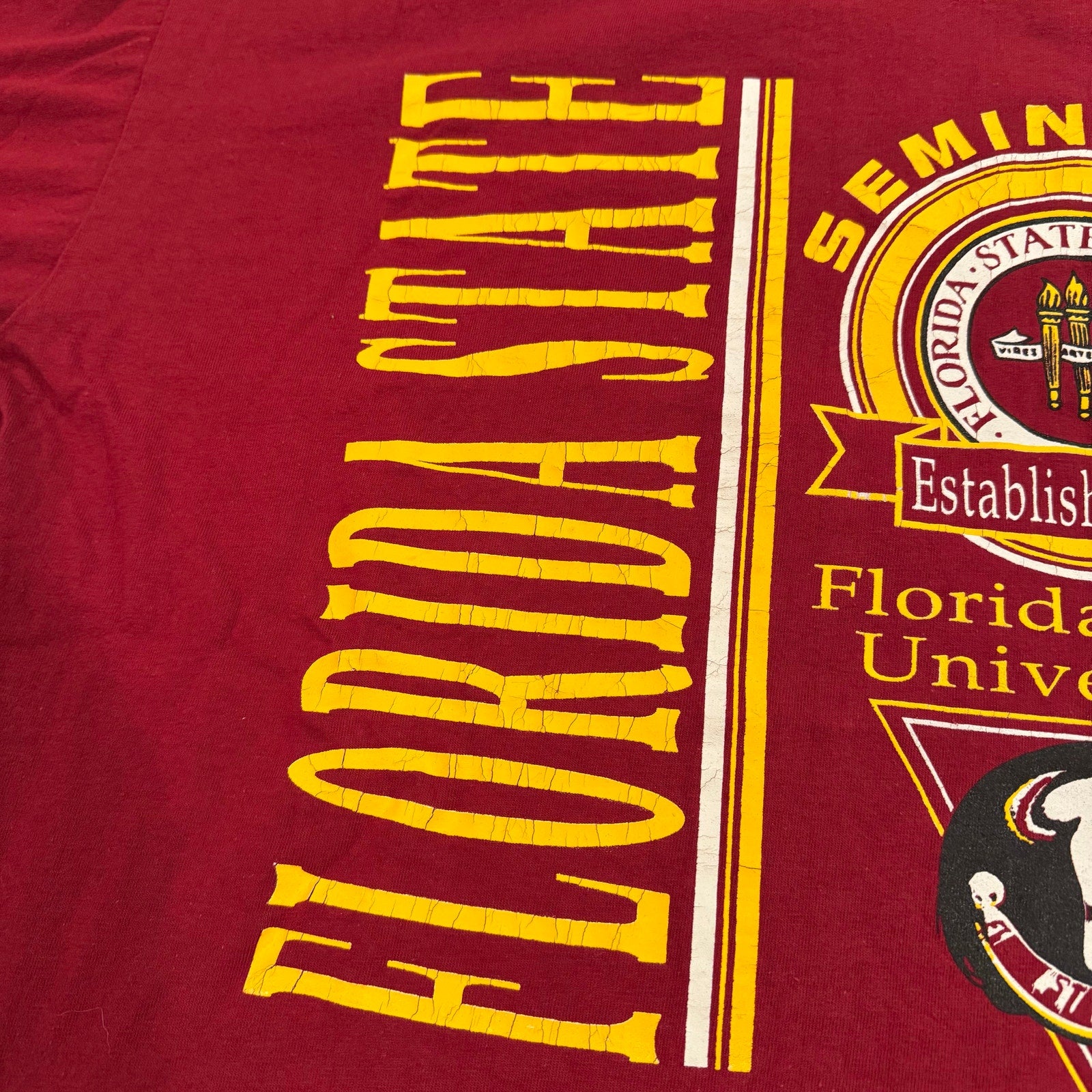Vintage Florida State Seminoles T Shirt - Size XL